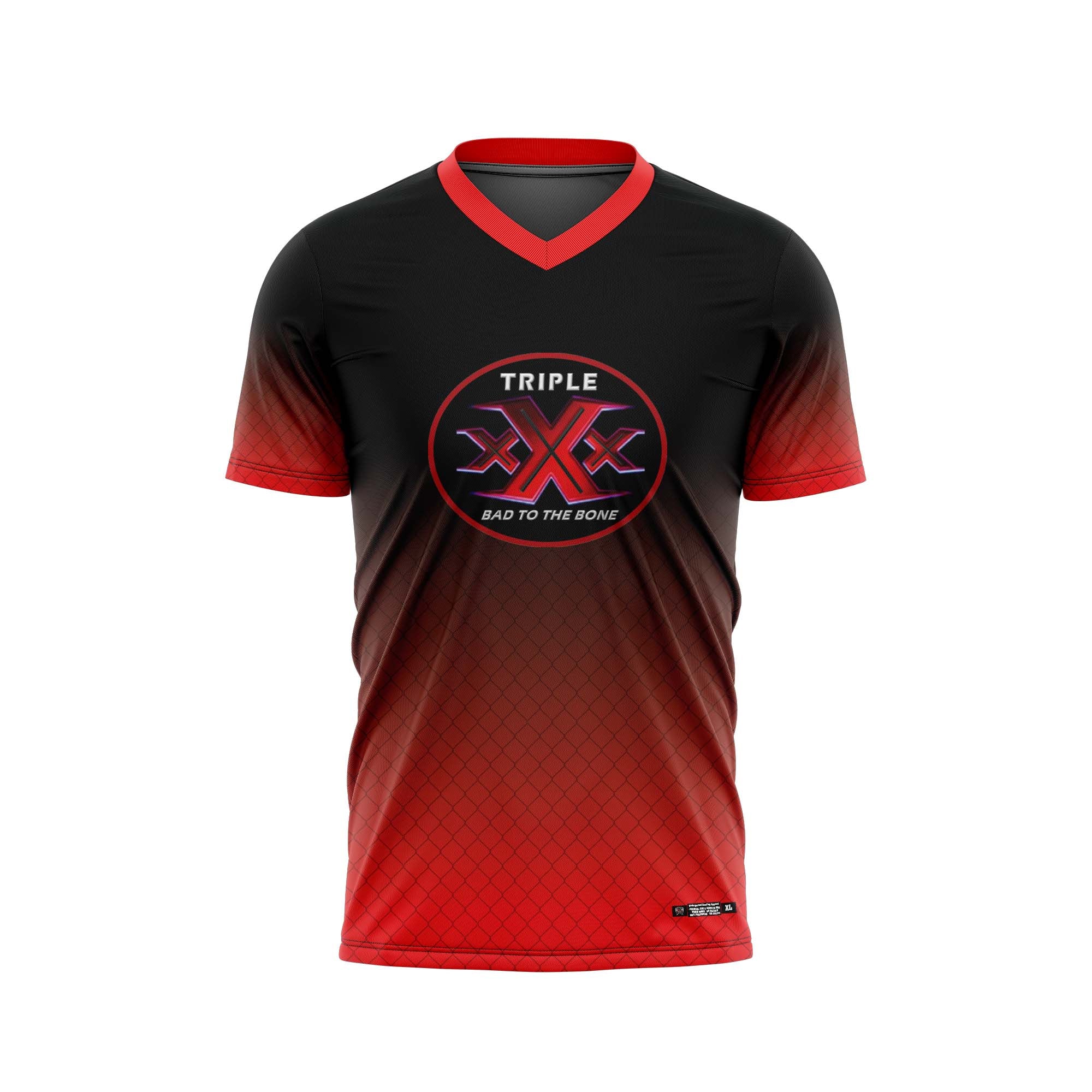 Triple X Red Fence Jersey