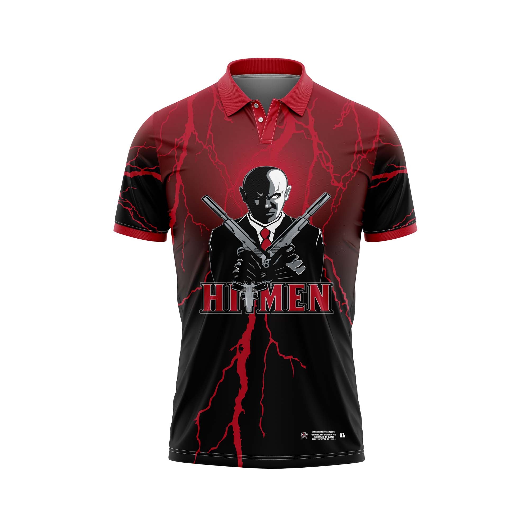 Hitmen Red Lightning Jersey