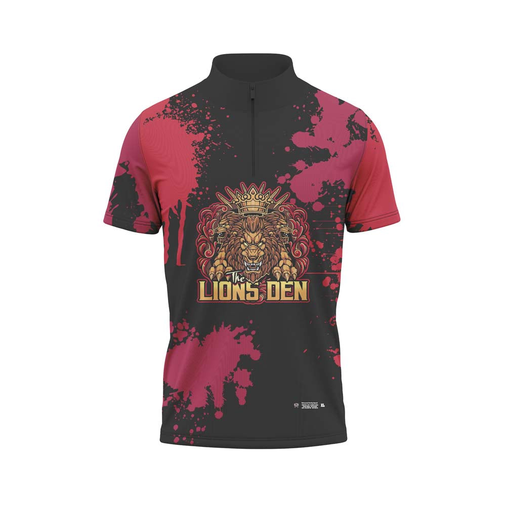 The Lions Den Red Splatter Jerseys