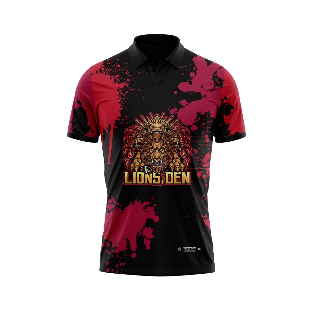 The Lions Den Red Splatter Jerseys