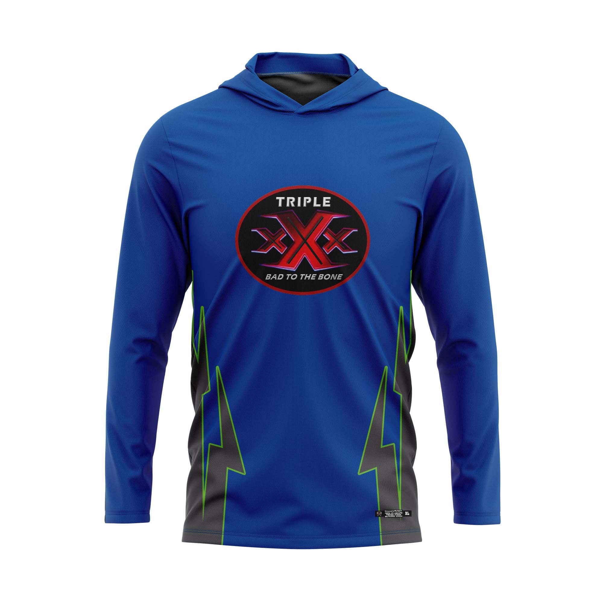 Triple X Royal Blue Jersey