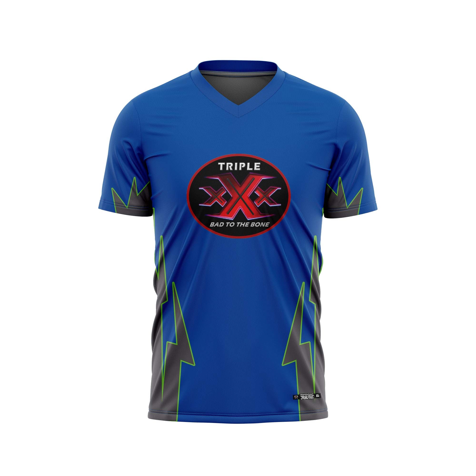 Triple X Royal Blue Jersey