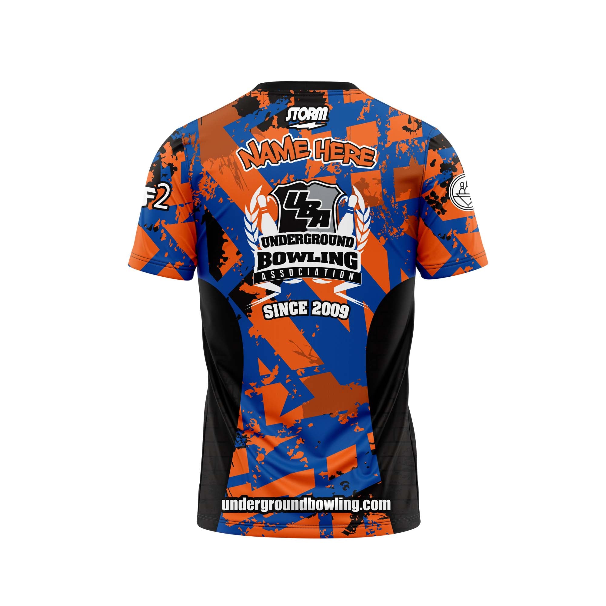 Project Mayhem Royal Orange Black Jersey