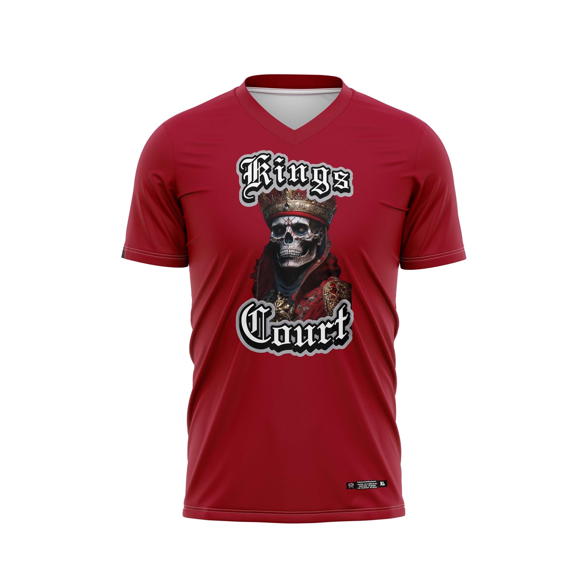 Kings Court Solid Scarlet Jersey