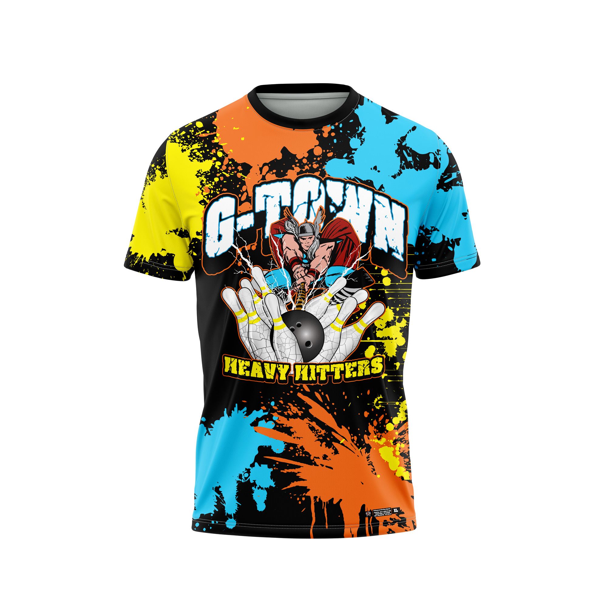 G-Town Heavy Hitters Paint Splatter 110 Jerseys