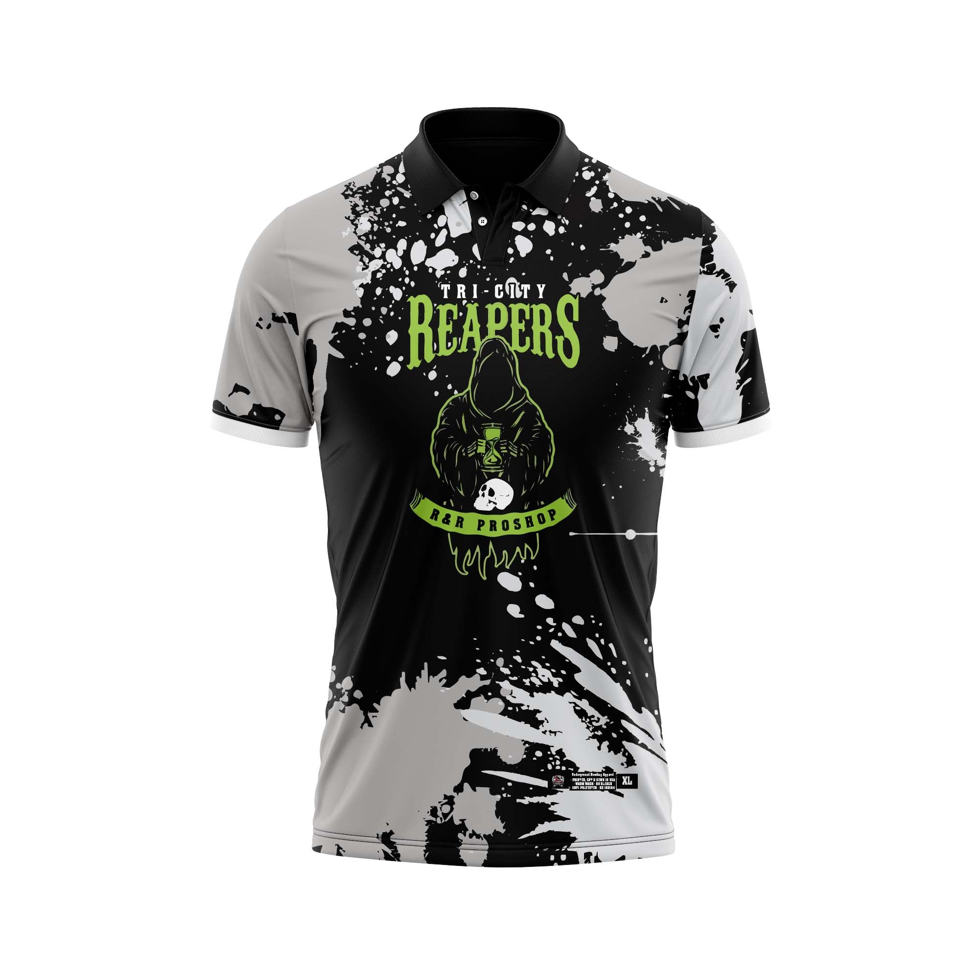 TRI CITY REAPERS Splatter Jersey