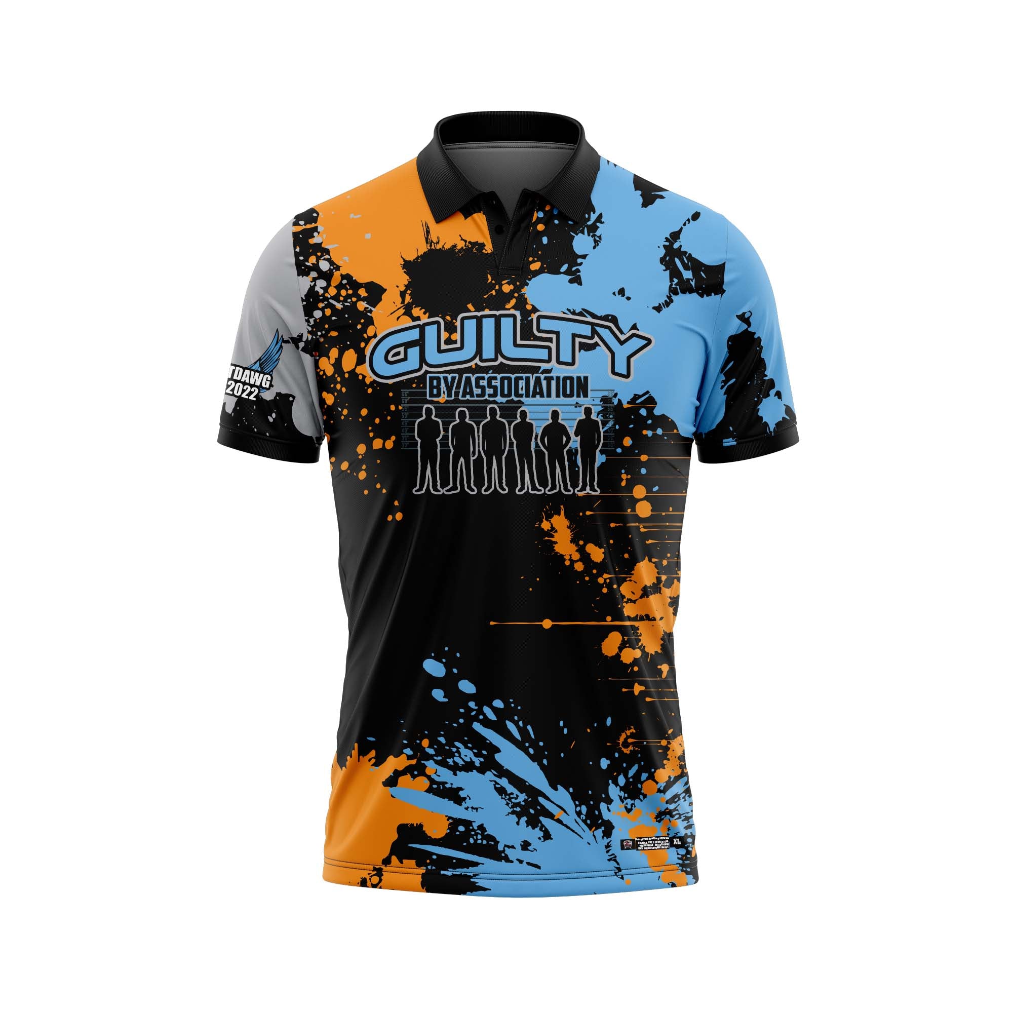 Guilty By Association Splatter Jersey