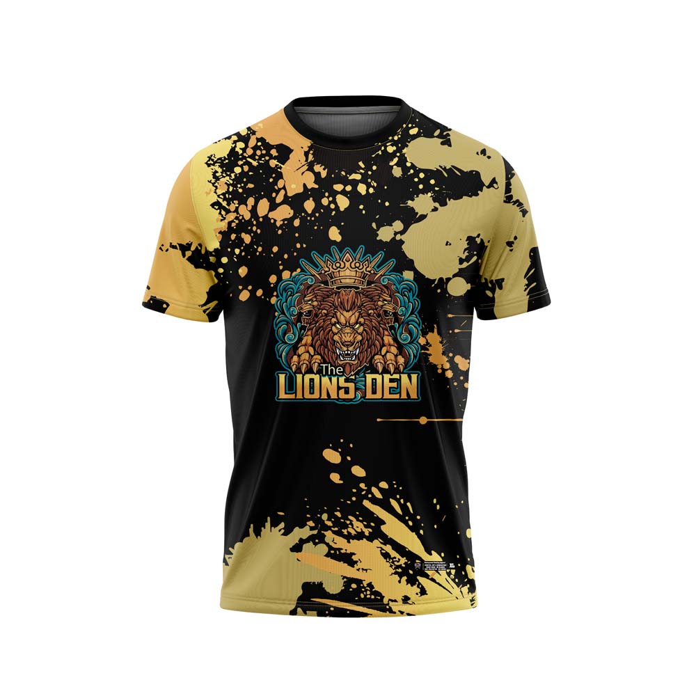 The Lions Den Splatter Gold Jerseys