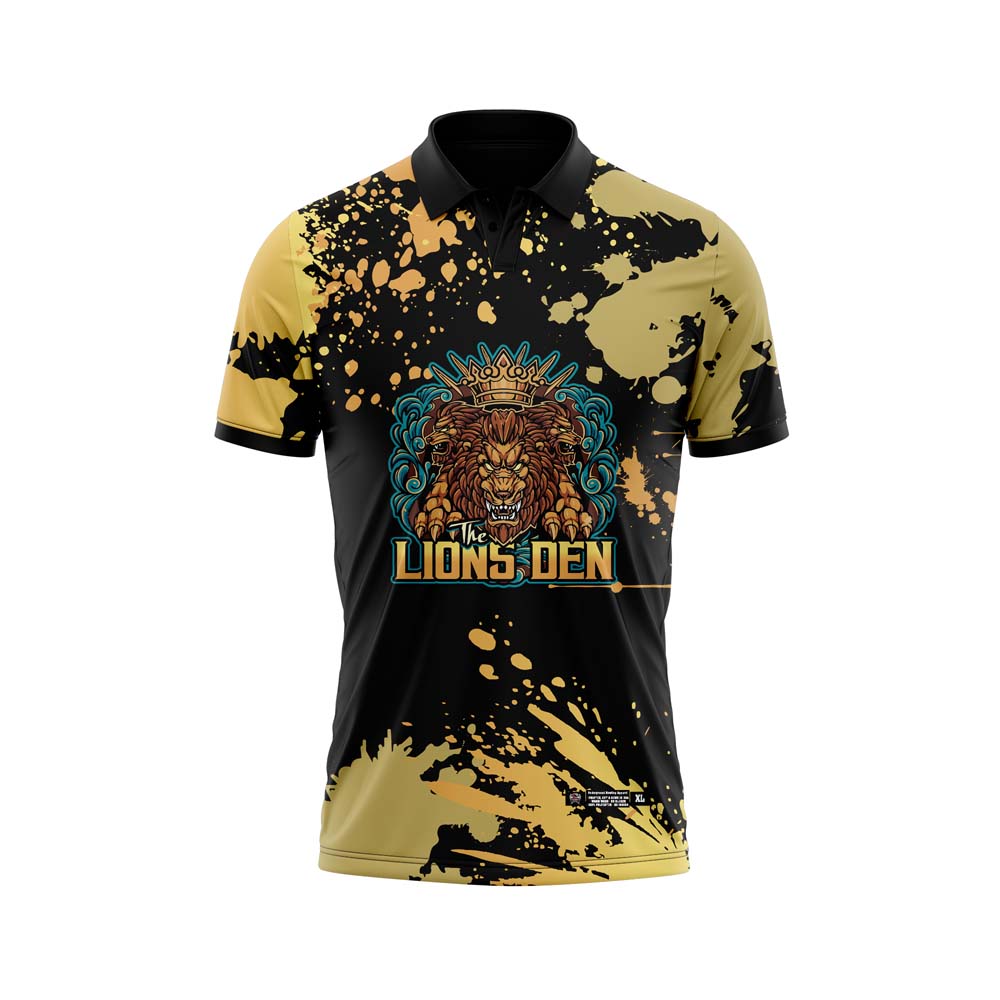 The Lions Den Splatter Gold Jerseys