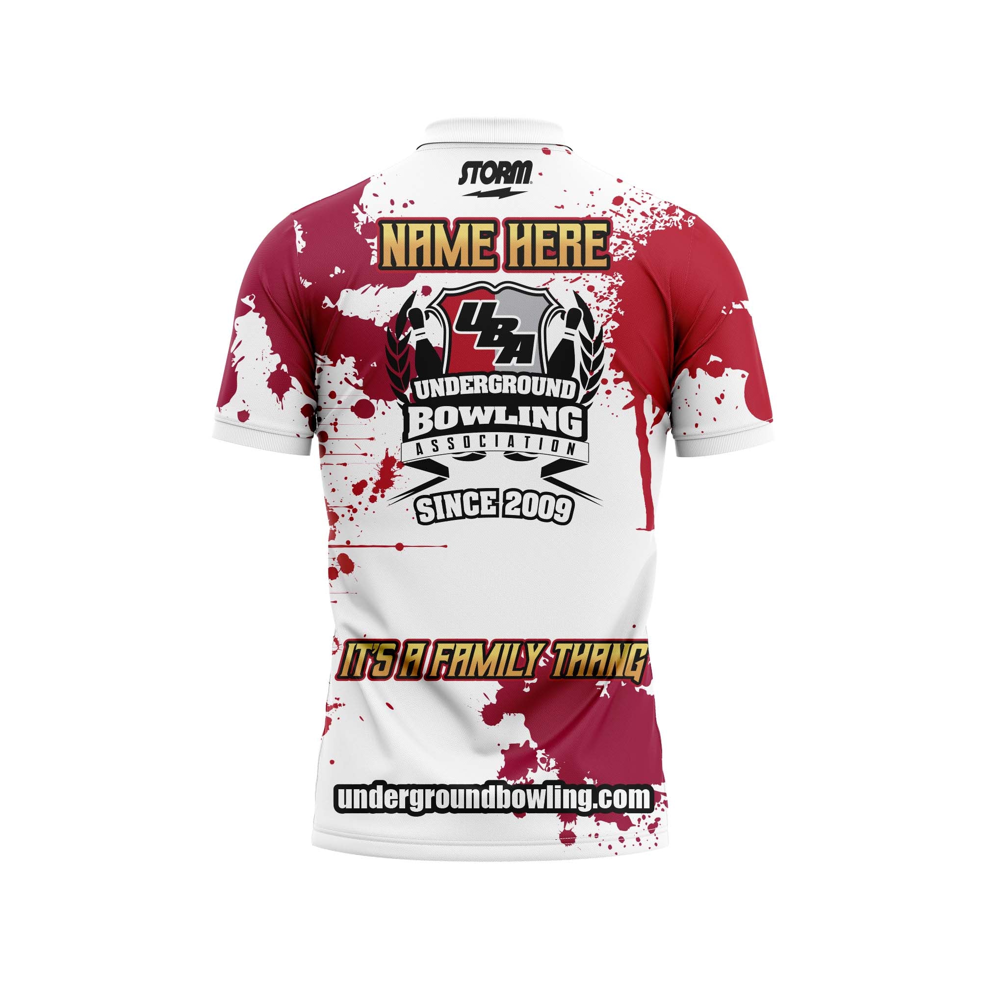 The Lions Den Splatter Red White Jerseys