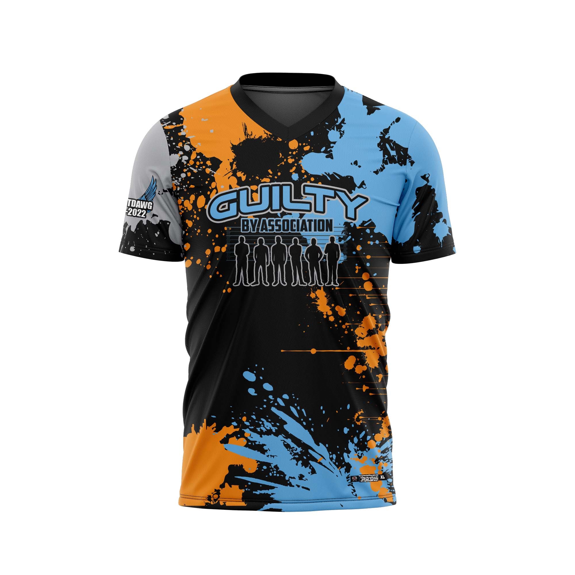 Guilty By Association Splatter Jersey