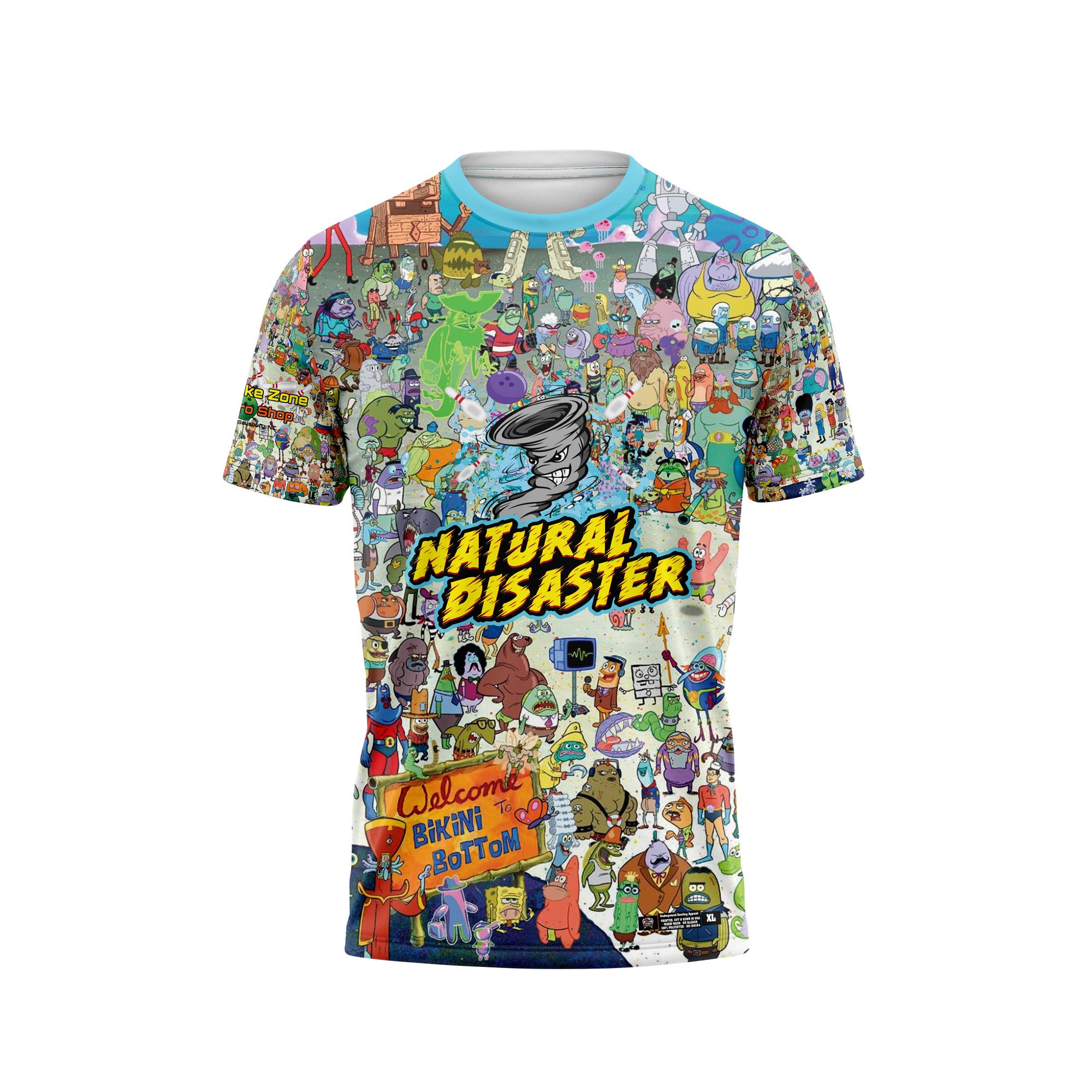 Natural Disaster Spongebob Collage Jerseys