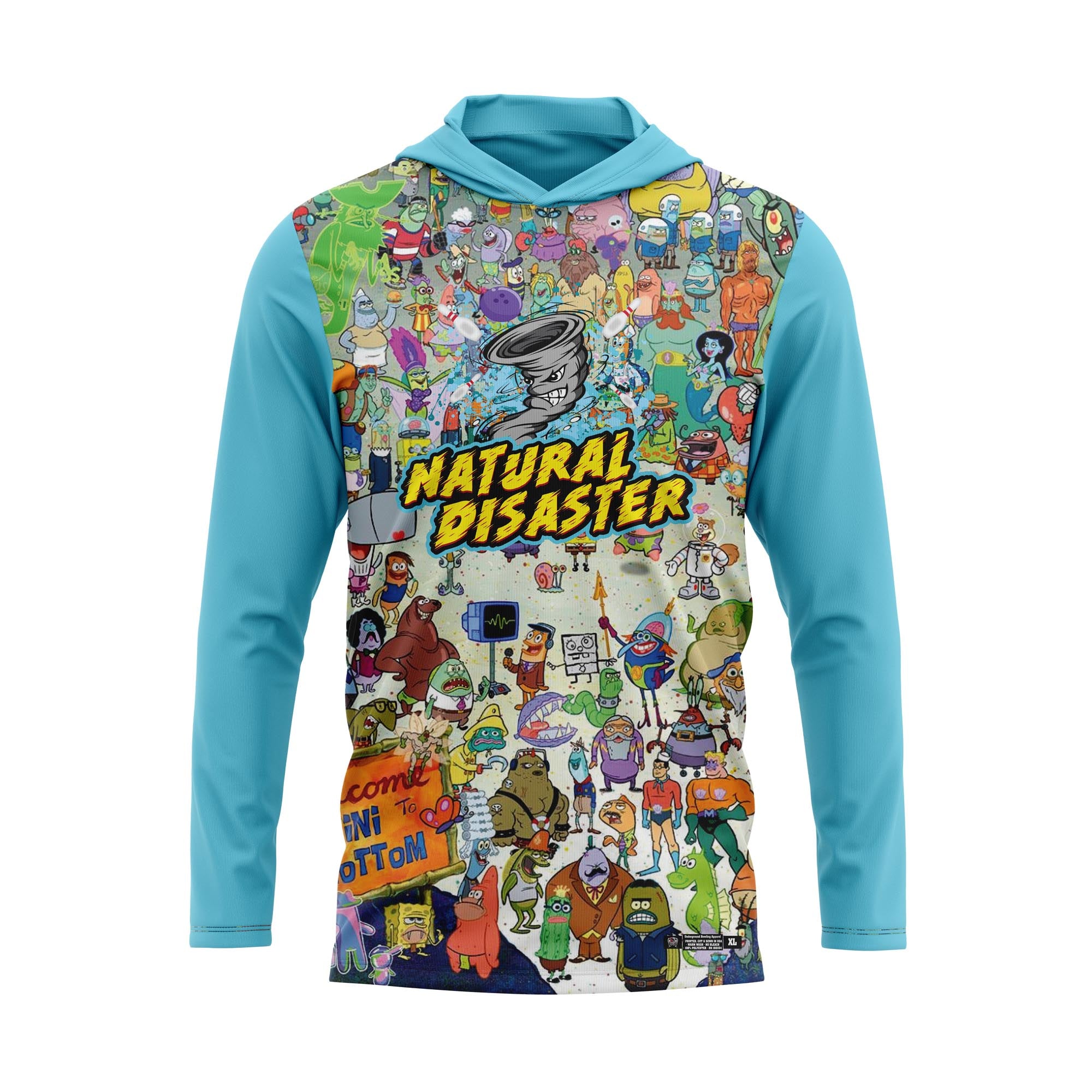 Natural Disaster Spongebob Collage Jerseys