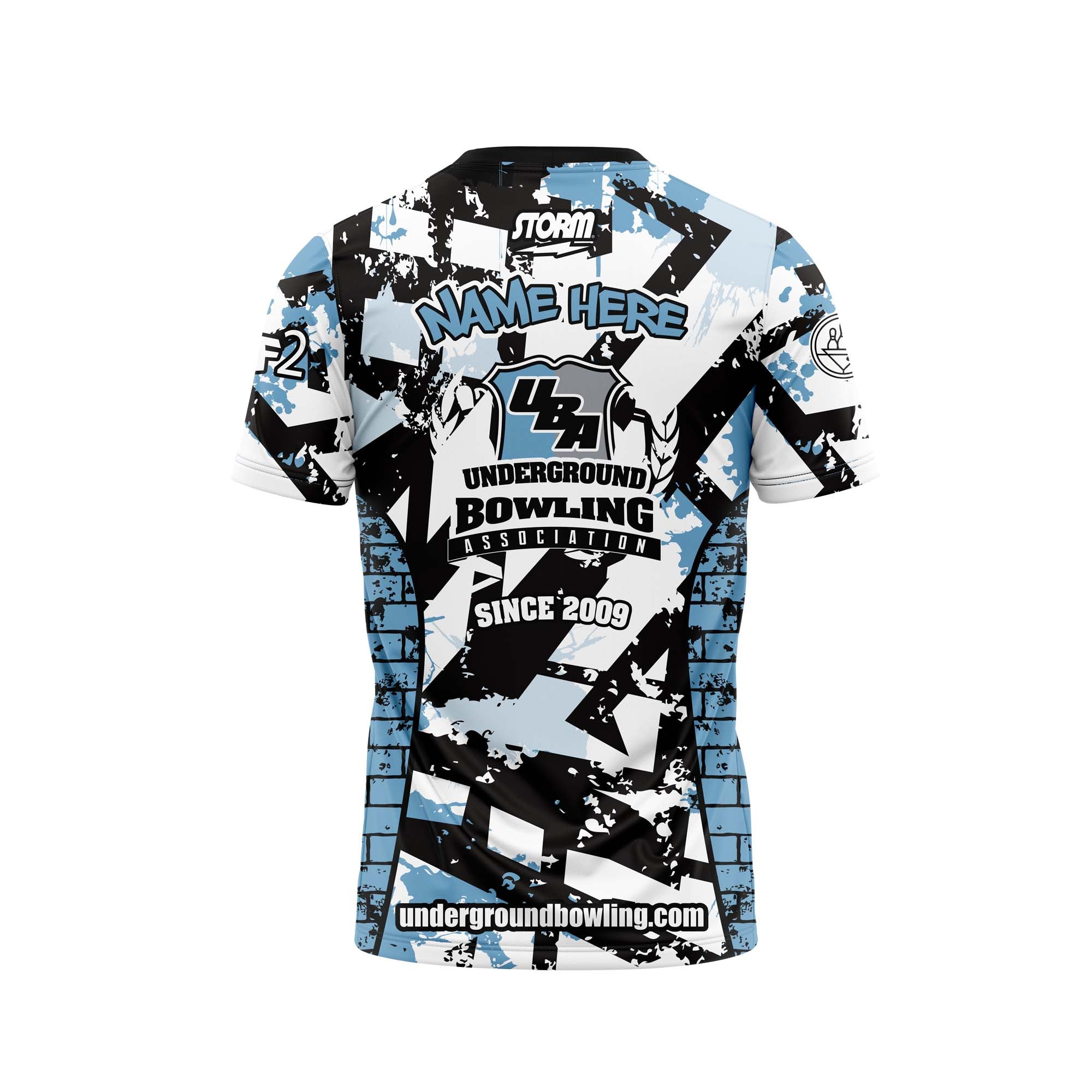 Project Mayhem White Carolina Black Jersey