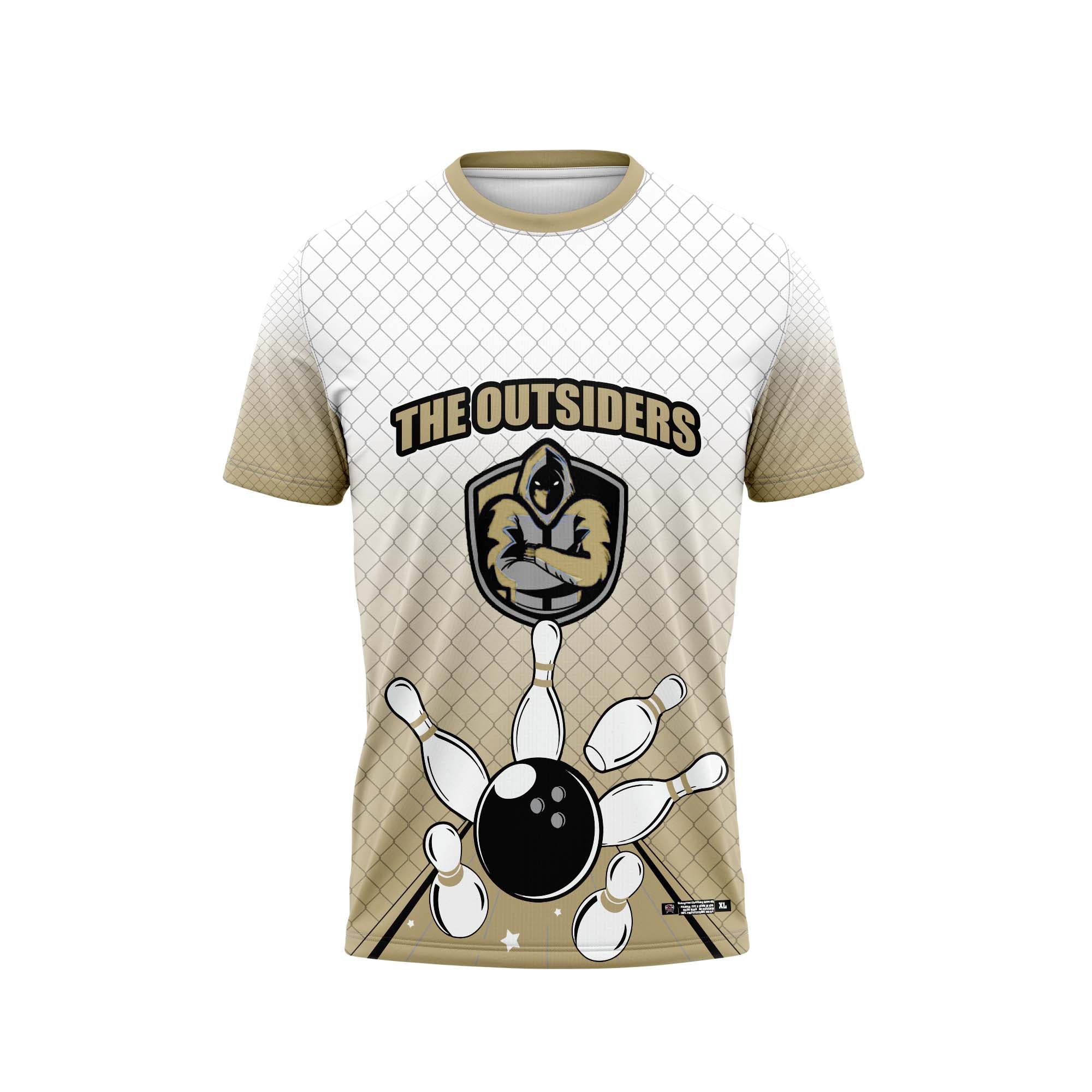 The Outsiders White Gold Fence Jersey