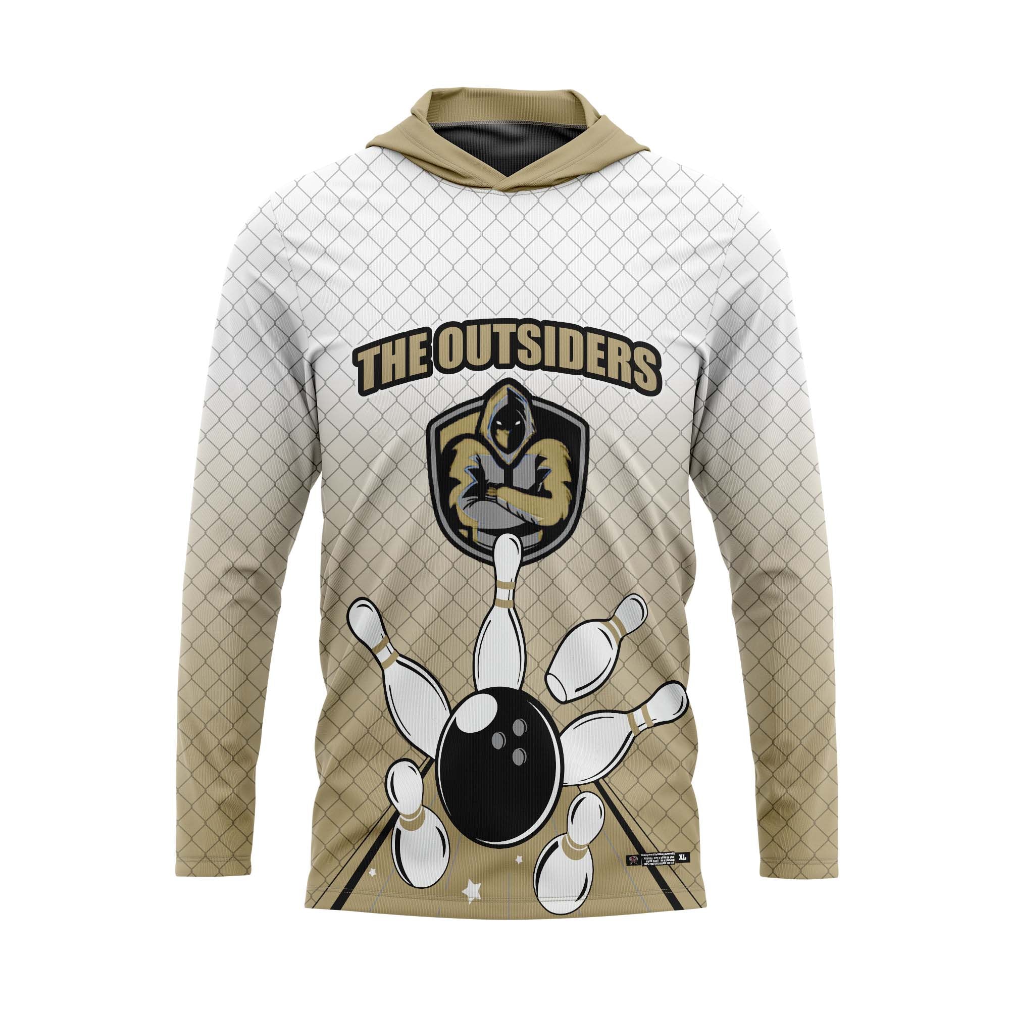 The Outsiders White Gold Fence Jersey