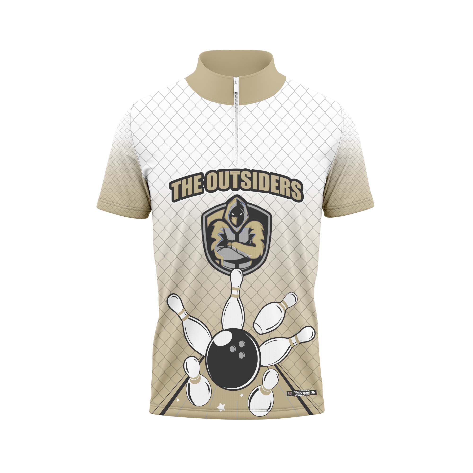 The Outsiders White Gold Fence Jersey