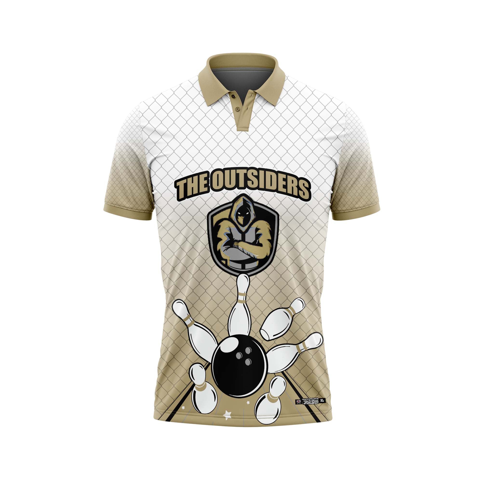 The Outsiders White Gold Fence Jersey