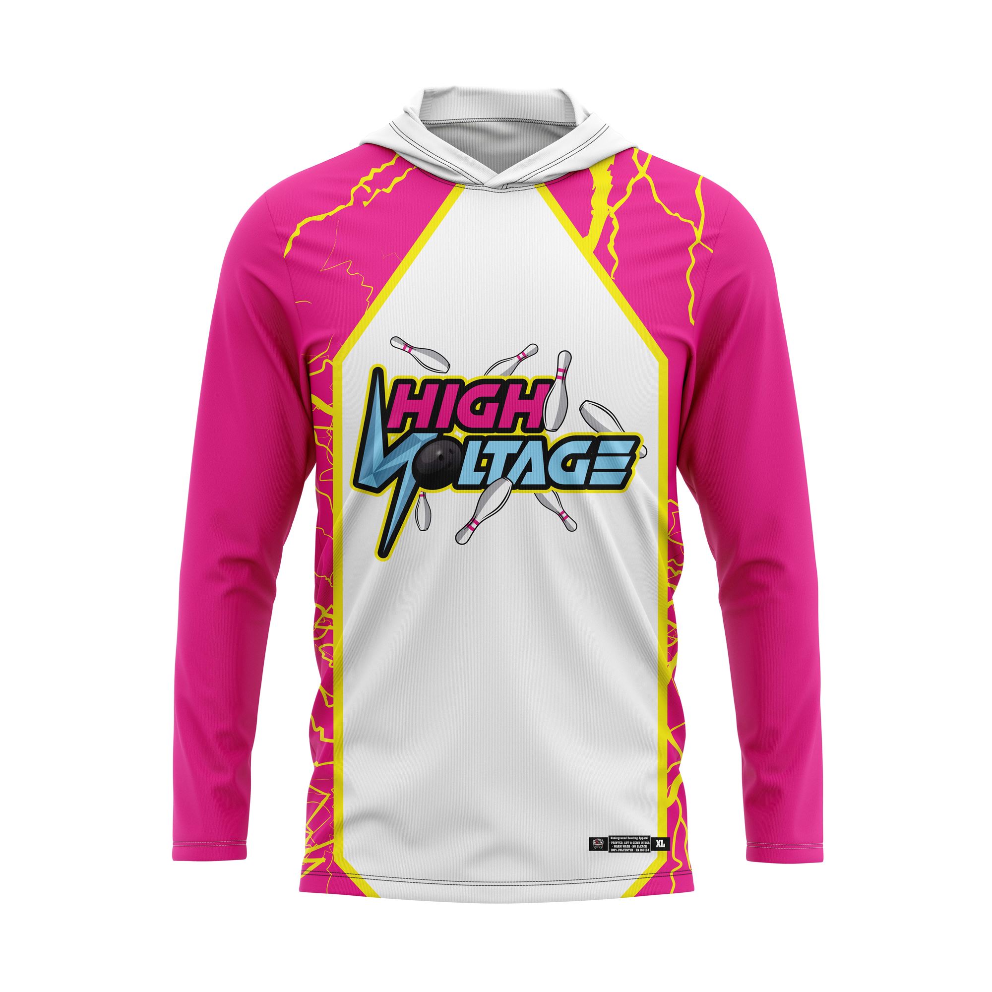 High Voltage Yellow Lightning Jersey