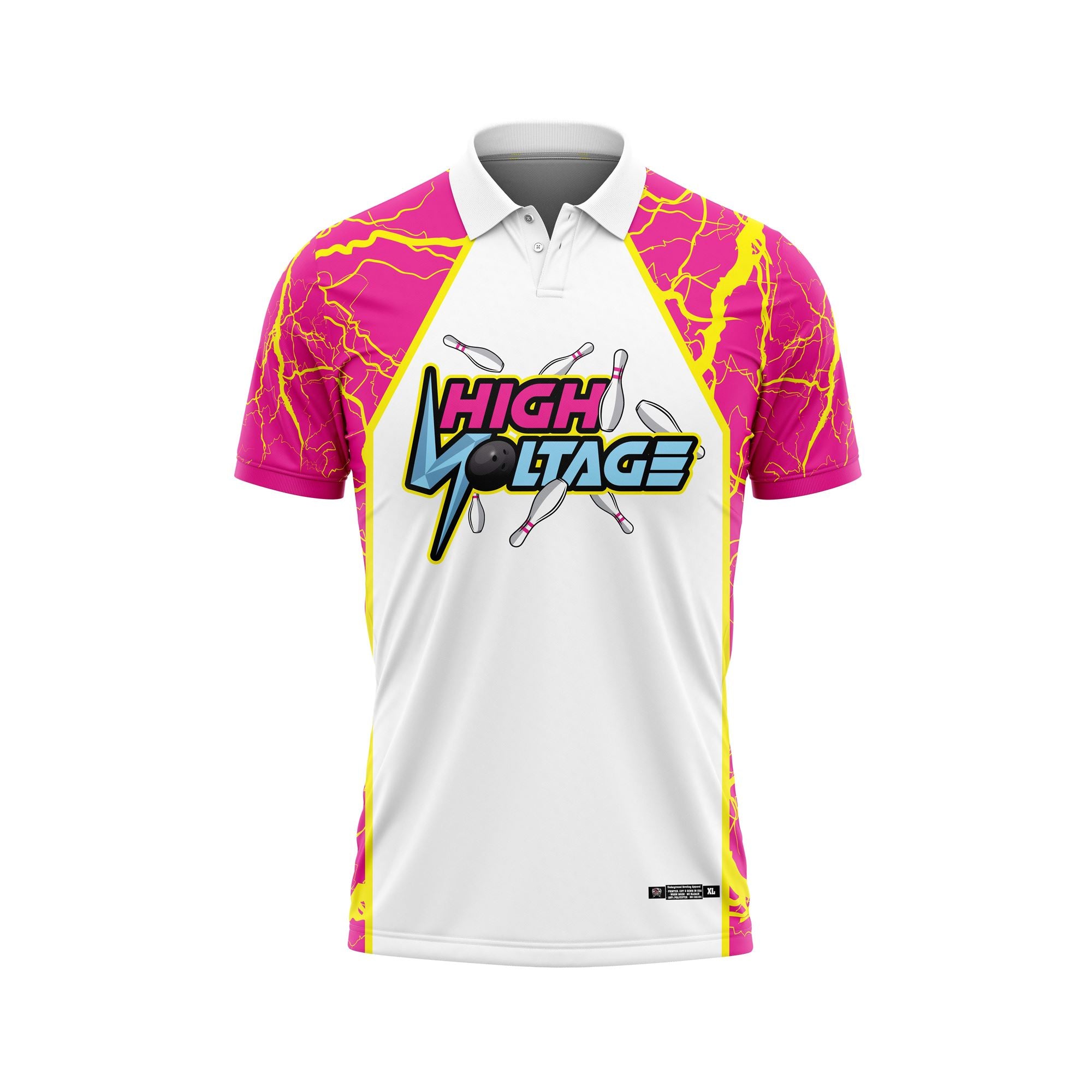 High Voltage Yellow Lightning Jersey