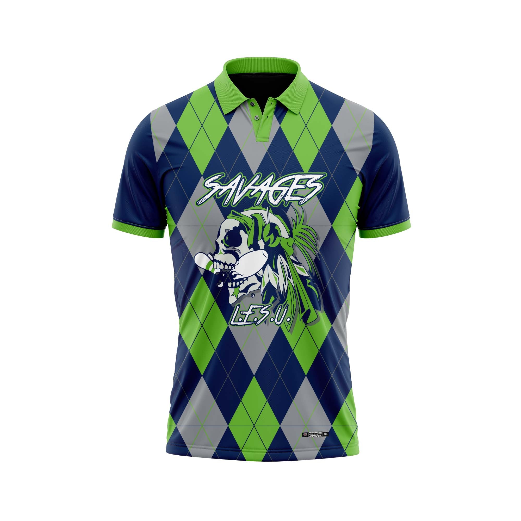 Spartanburg Savages Argyle Jersey