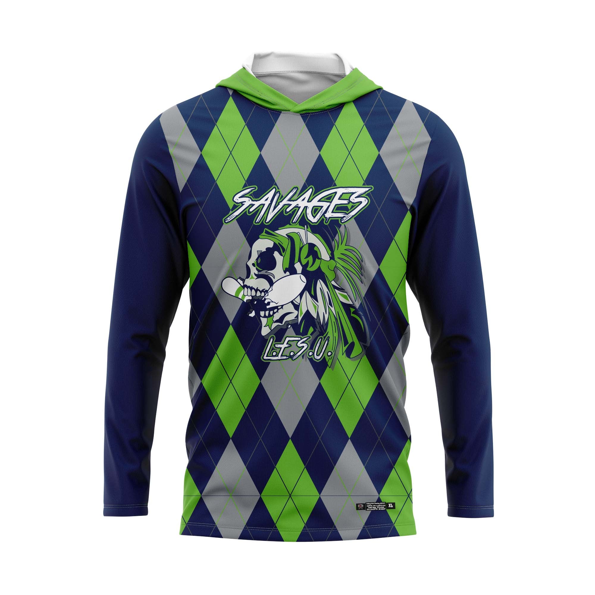 Spartanburg Savages Argyle Jersey