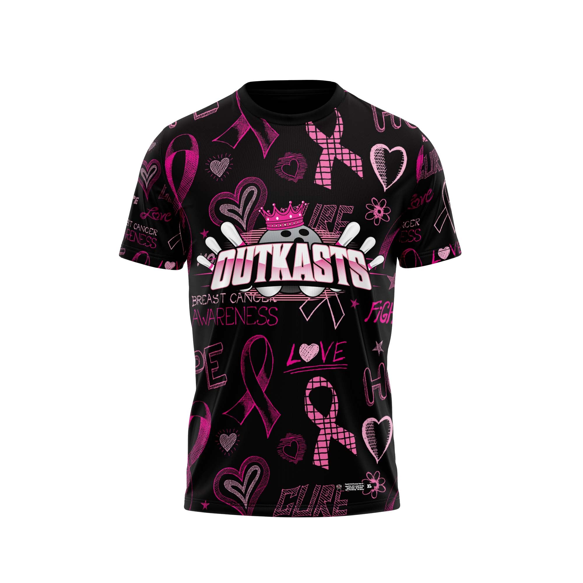 Outkasts Breast Cancer Pattern Jersey