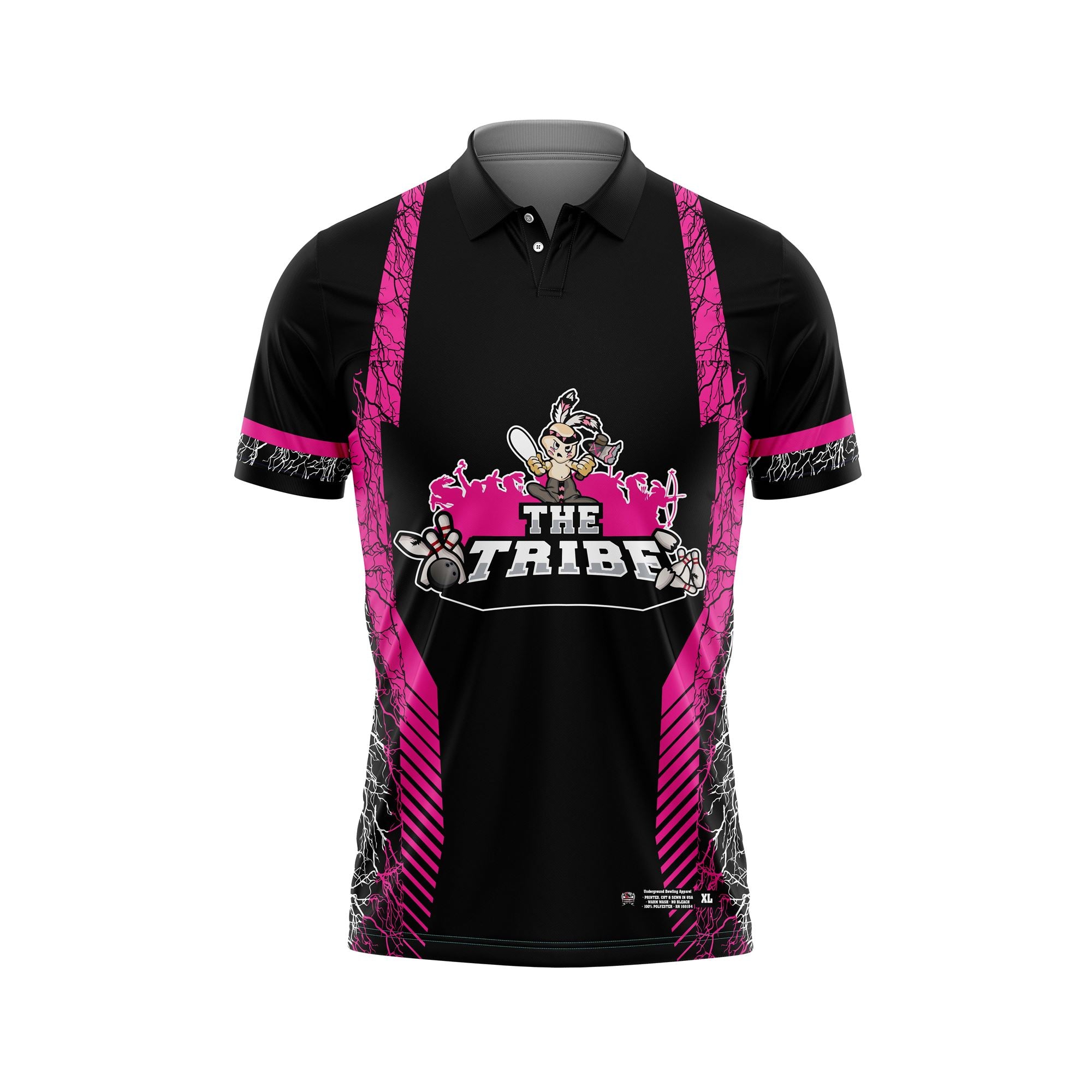 The Tribe Breast Cancer Black Jersey