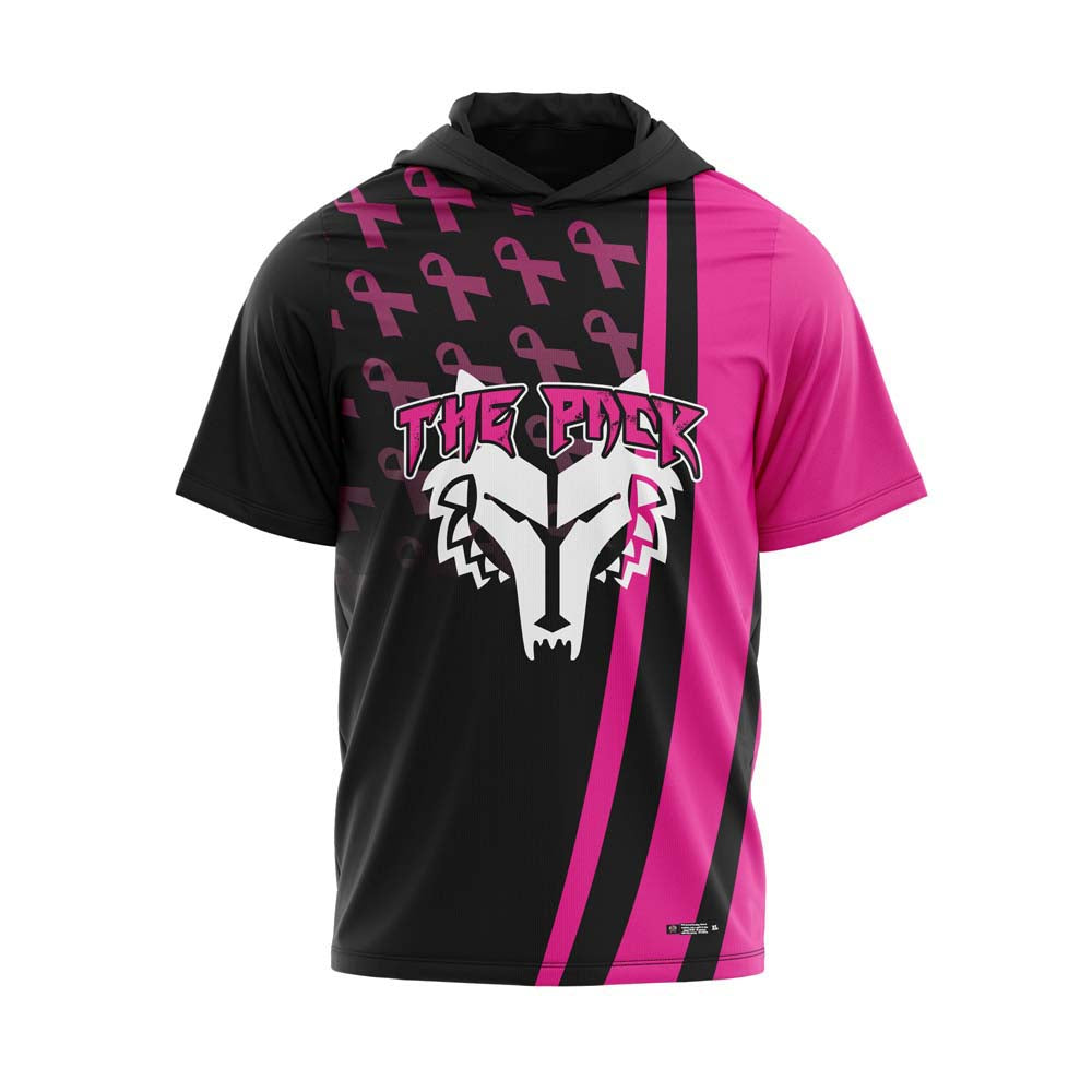 The Pack Breast Cancer Black Jersey