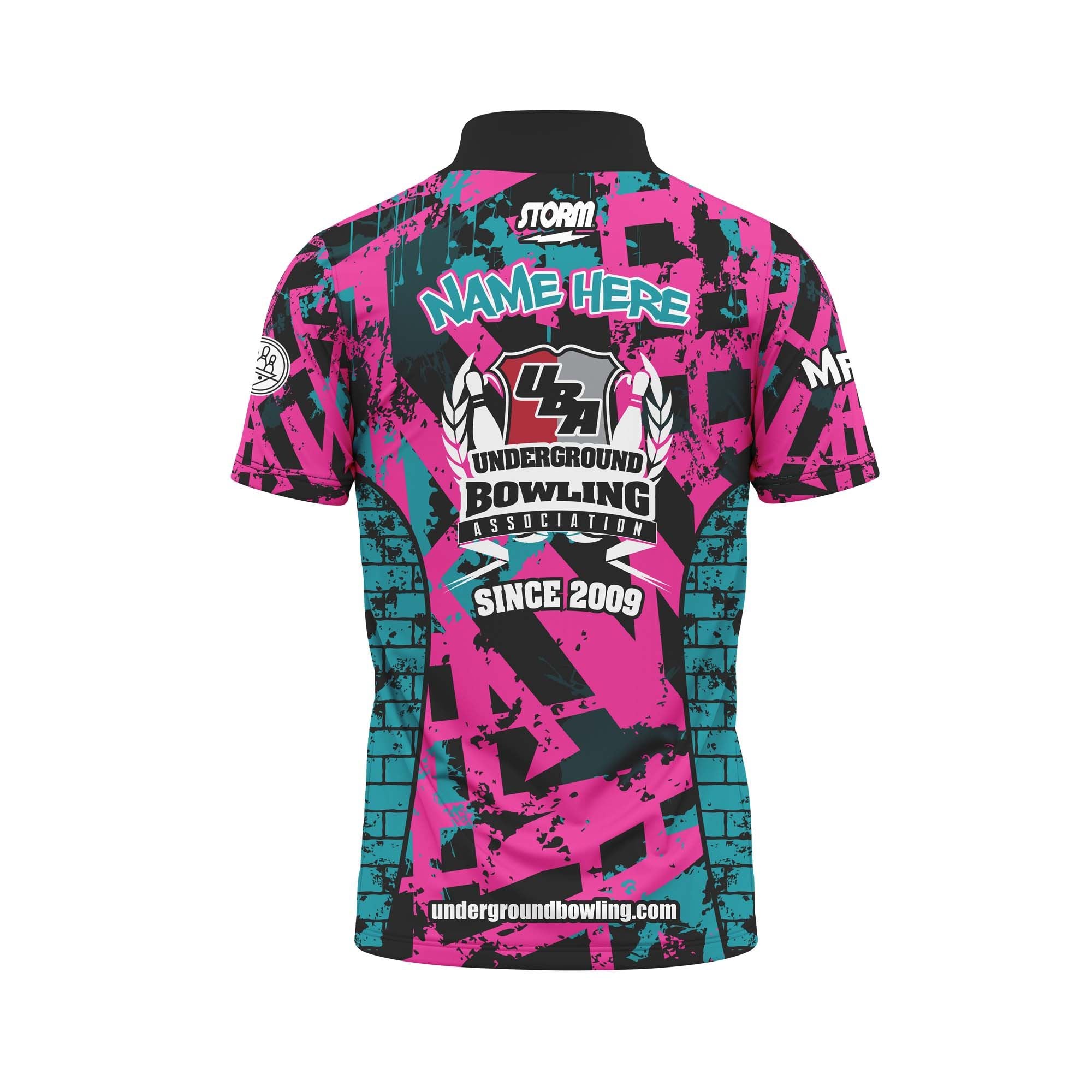 Project Mayhem Black Aqua Pink Jersey