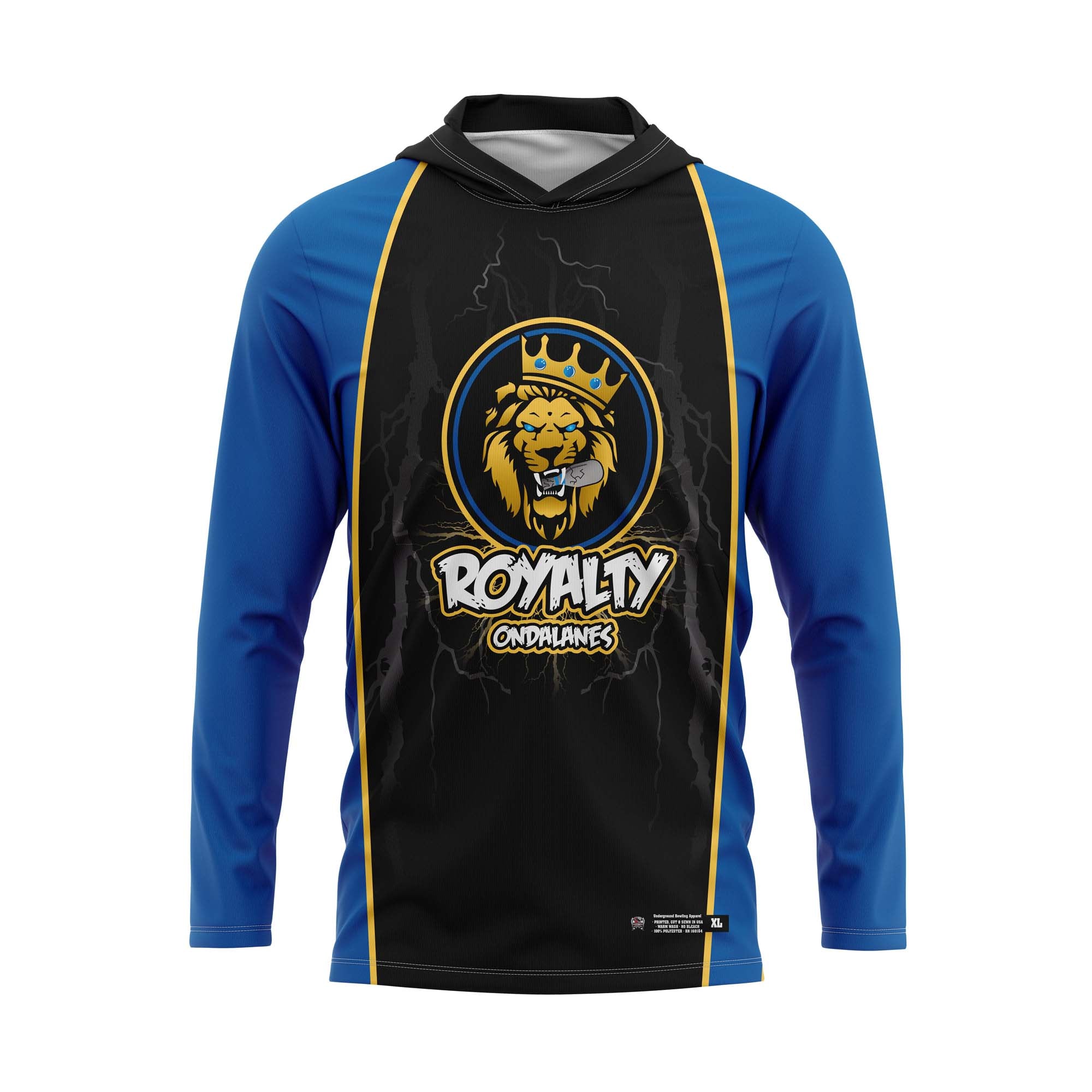 Royalty OnDaLanes Black Lightning Jersey