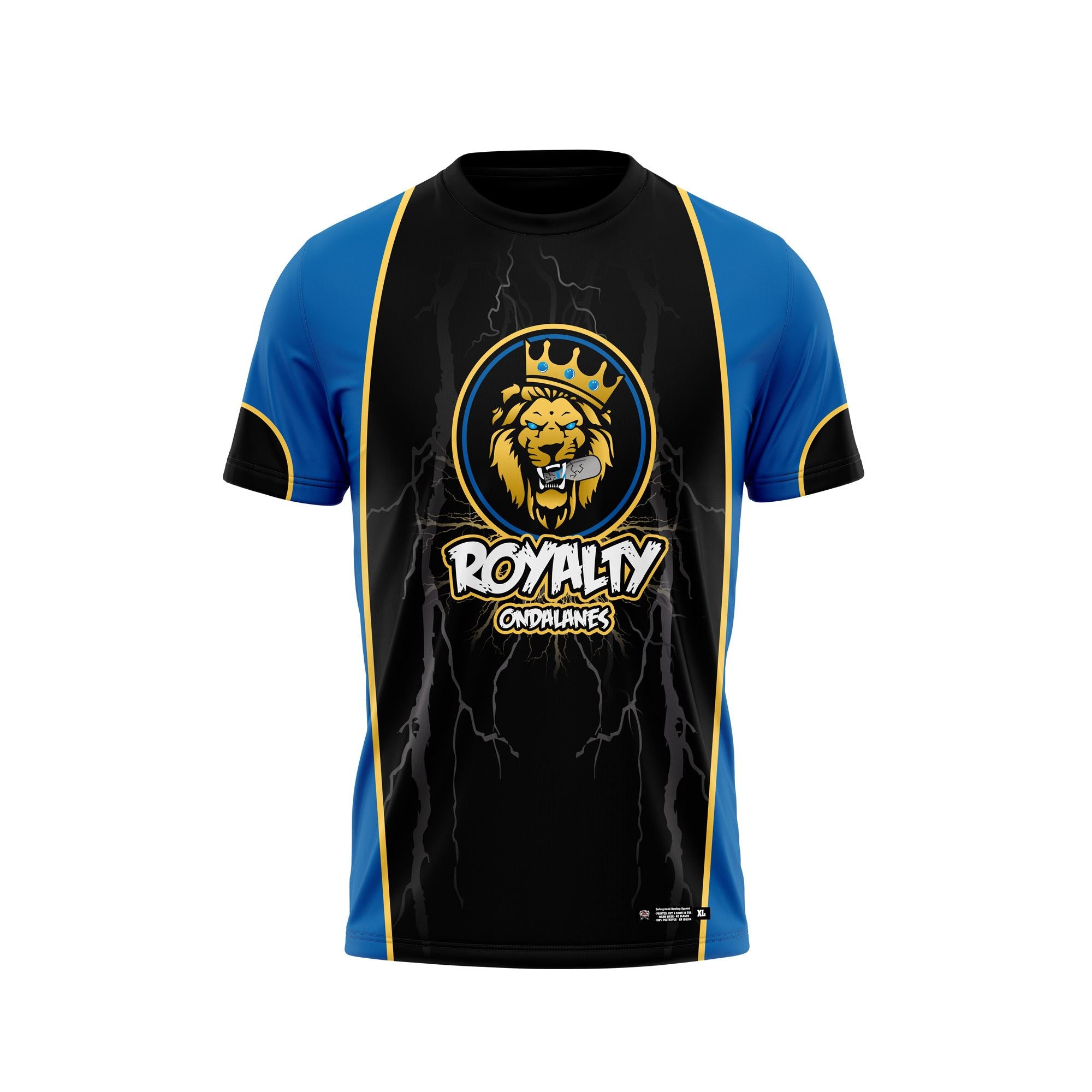 Royalty OnDaLanes Black Lightning Jersey