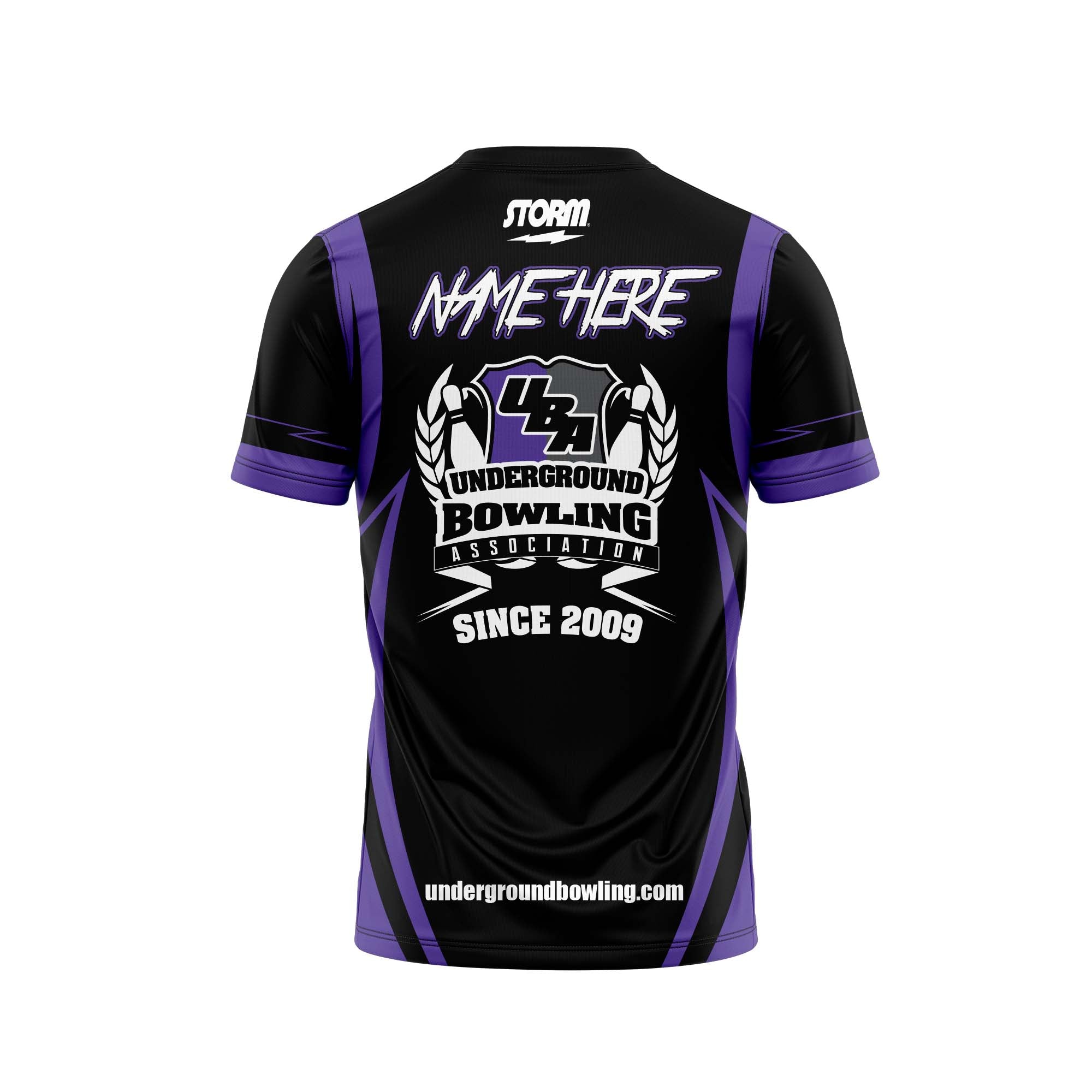 Spartanburg Savages Black Purple Jersey