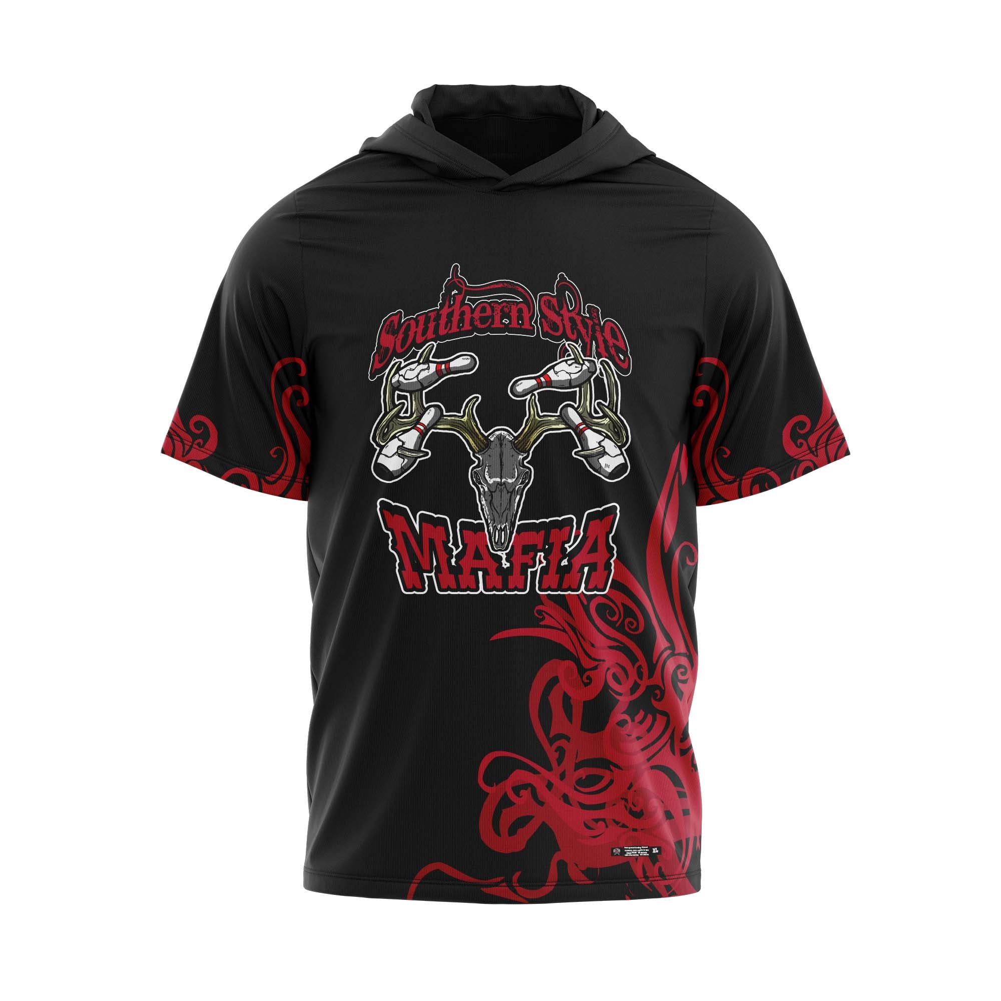 Southern Style Mafia Black Red Jersey