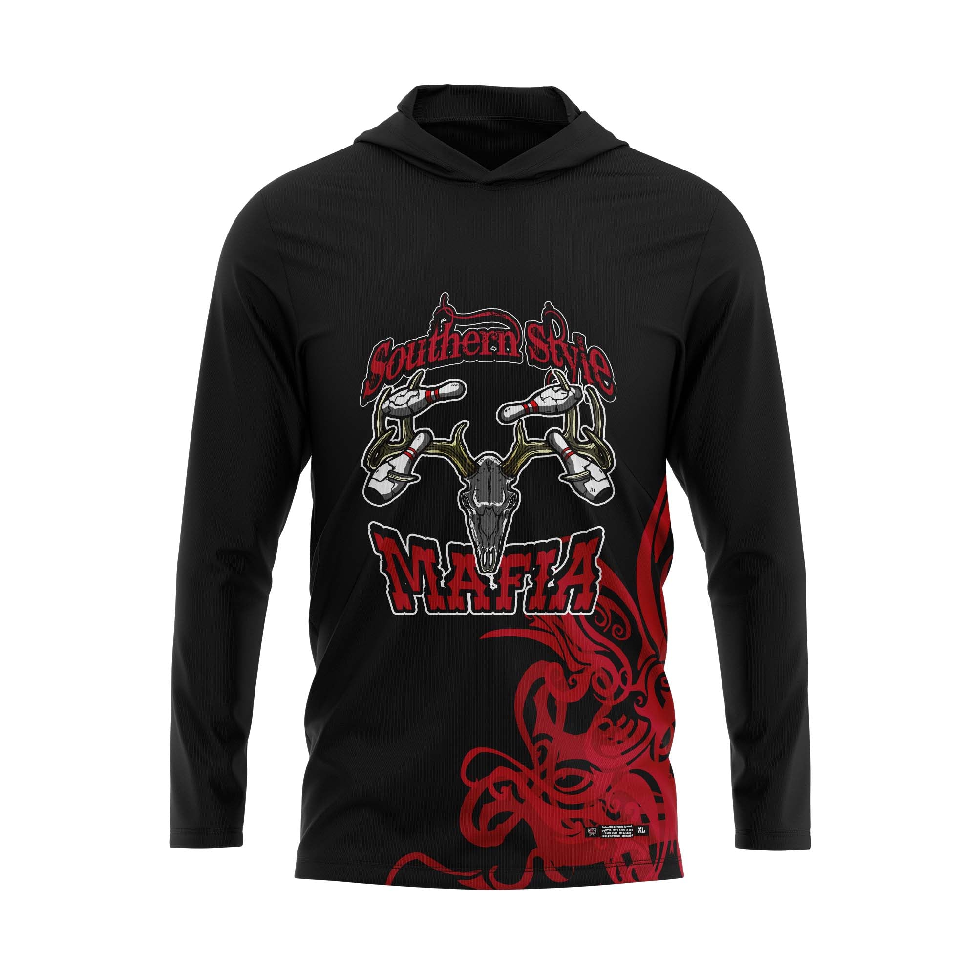 Southern Style Mafia Black Red Jersey