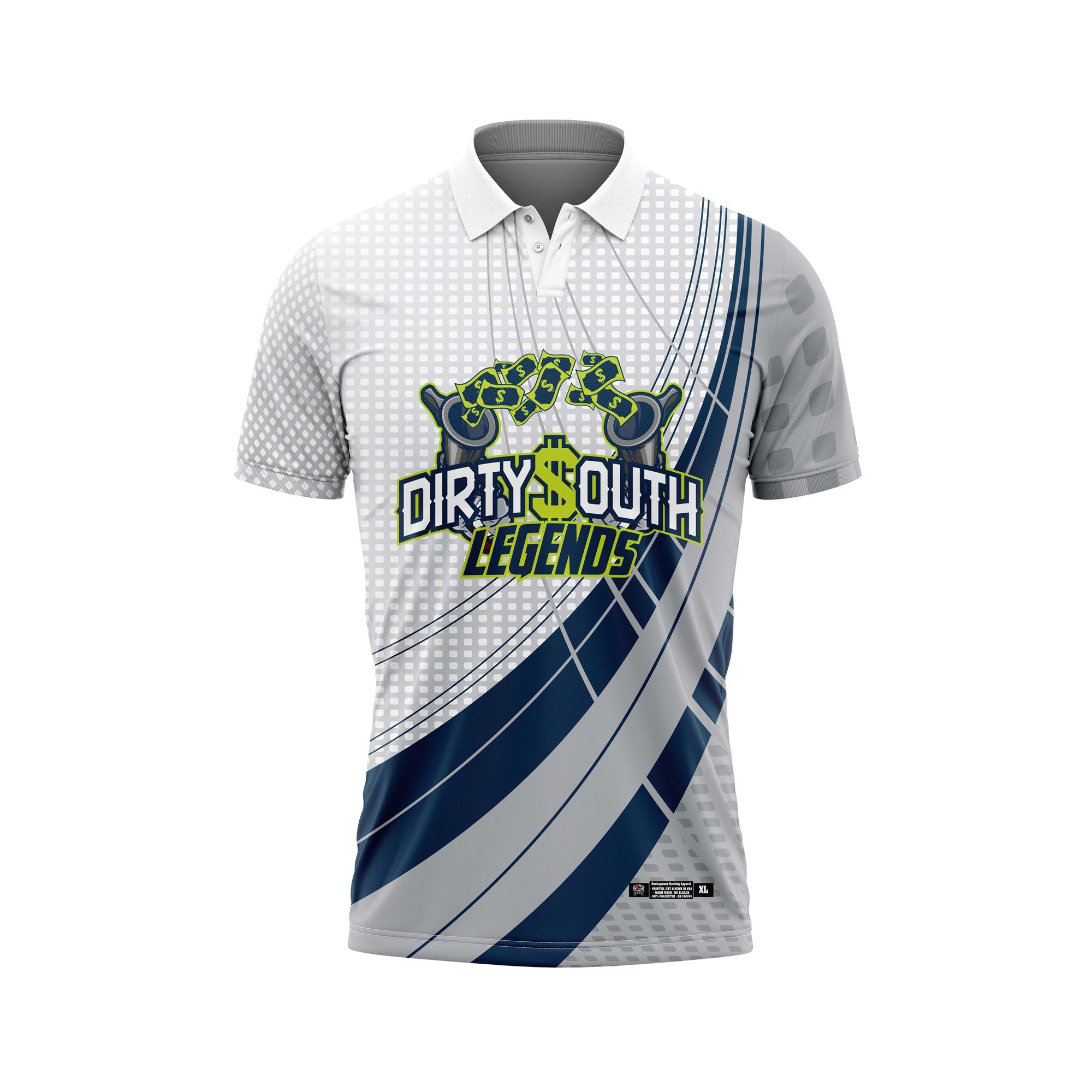 Dirty South Blue Grey Jersey