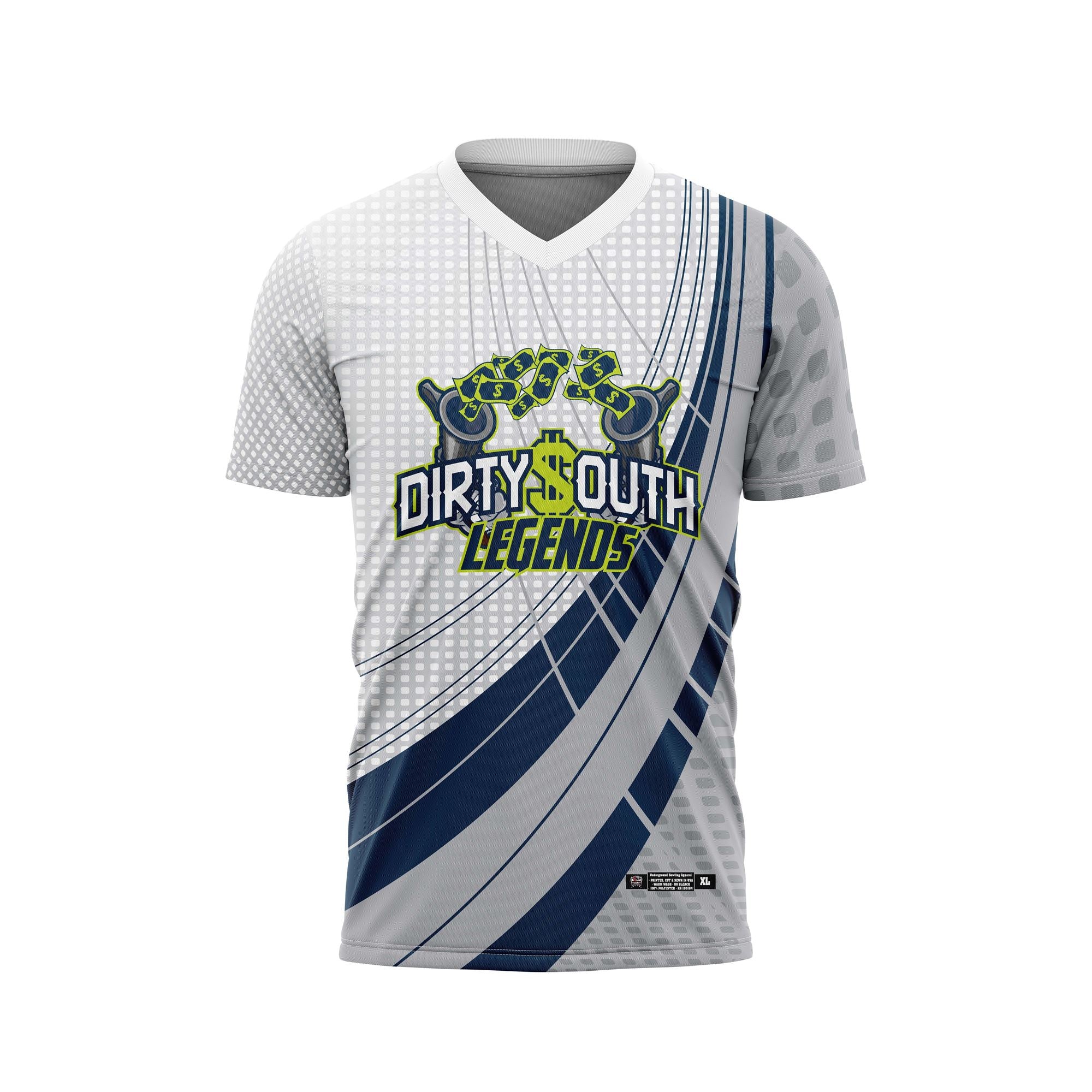 Dirty South Blue Grey Jersey