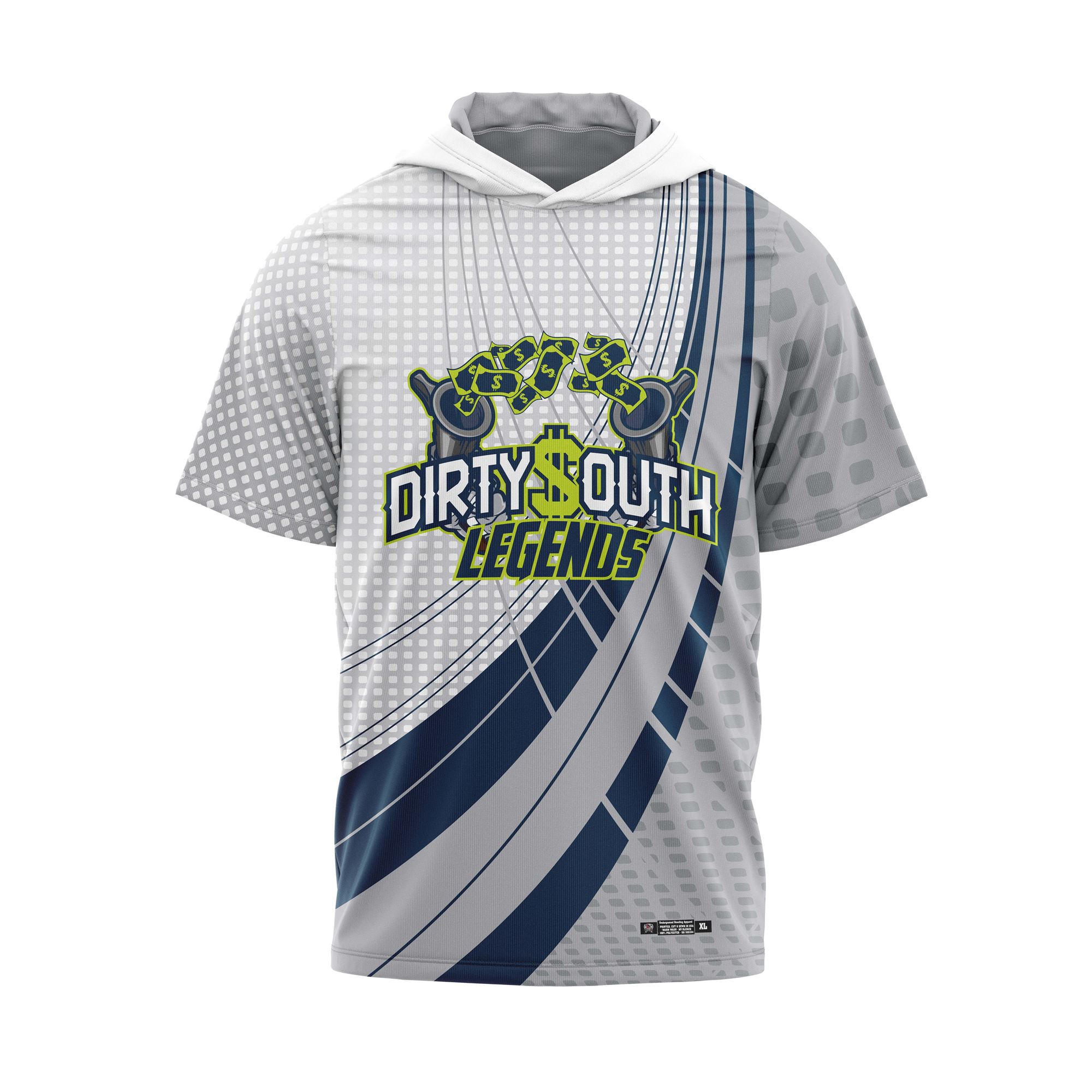 Dirty South Blue Grey Jersey