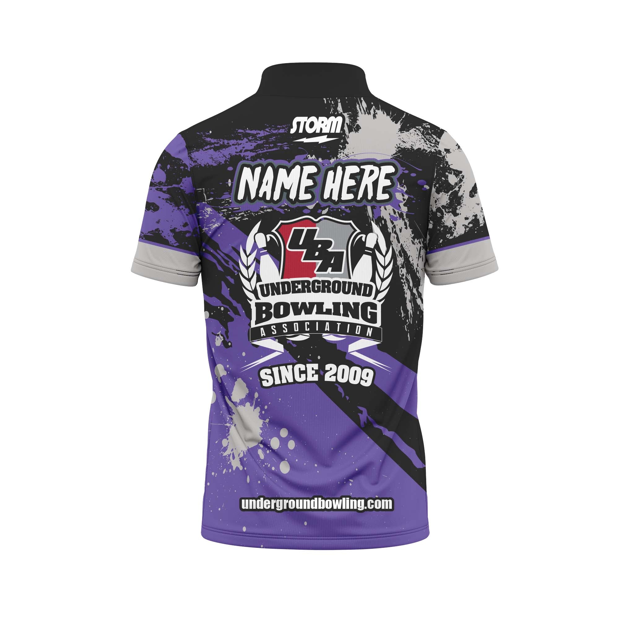 Southern Asylum Gray / Purple Splatter Jersey