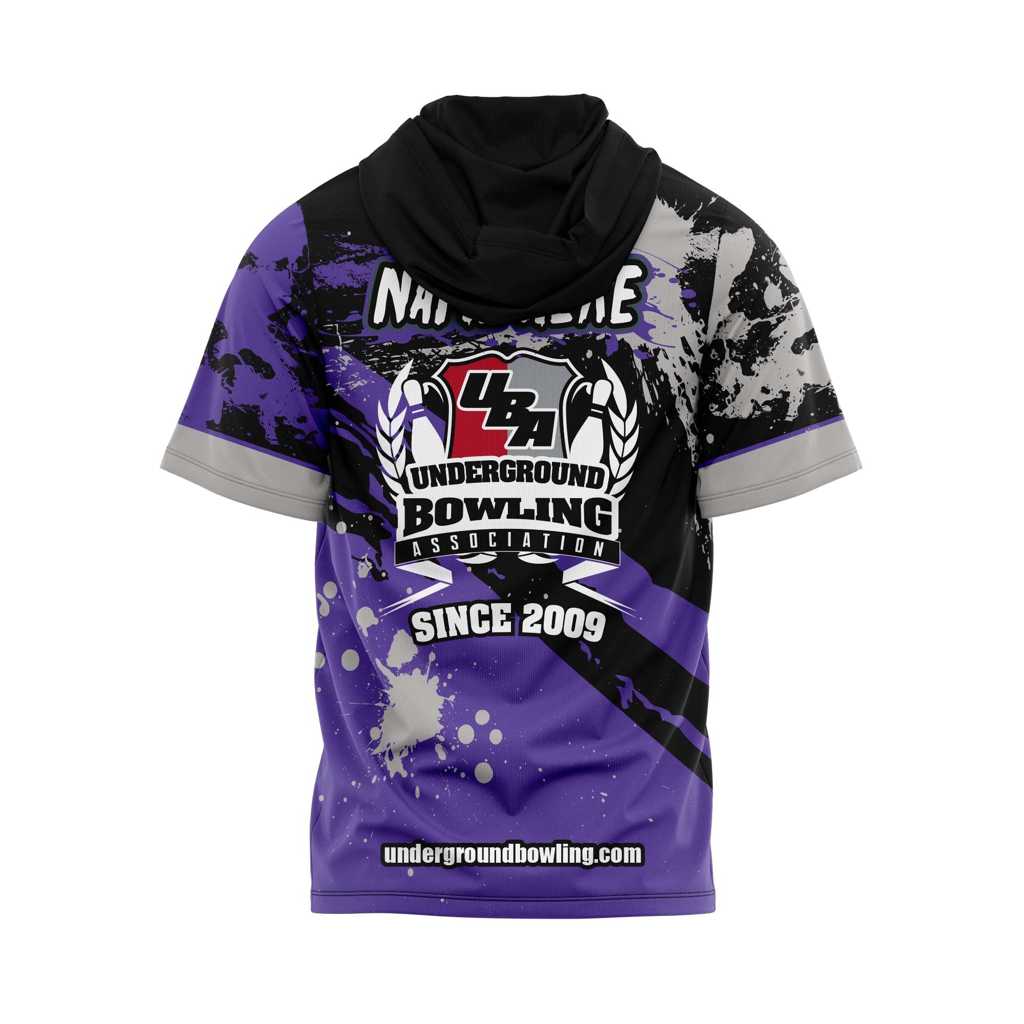 Southern Asylum Gray / Purple Splatter Jersey