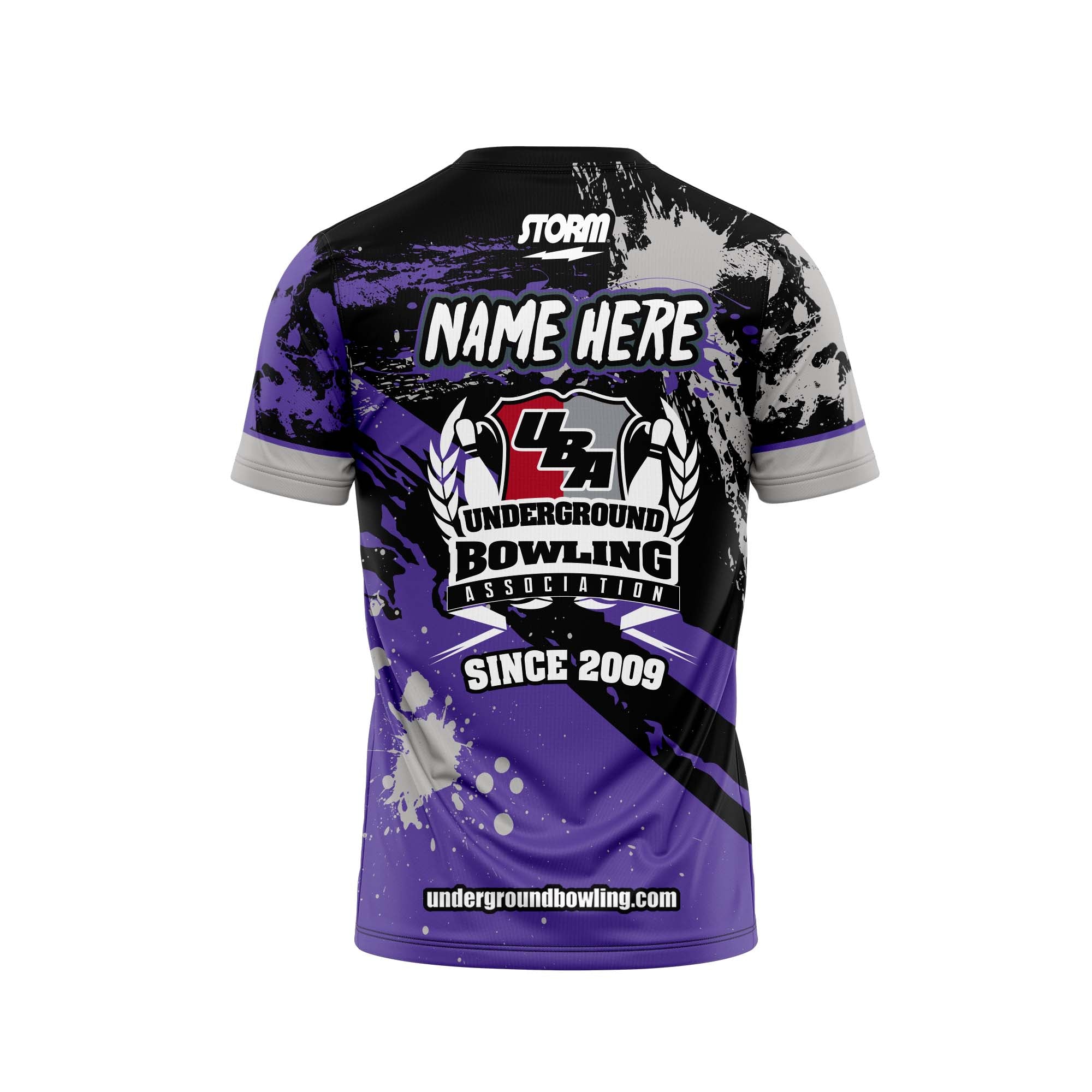 Southern Asylum Gray / Purple Splatter Jersey