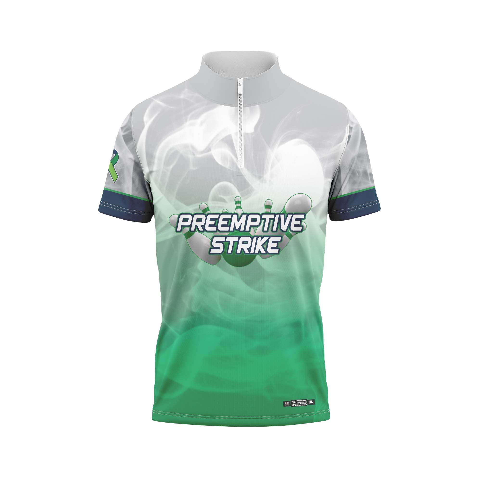 Preemtive Strike Green Jersey