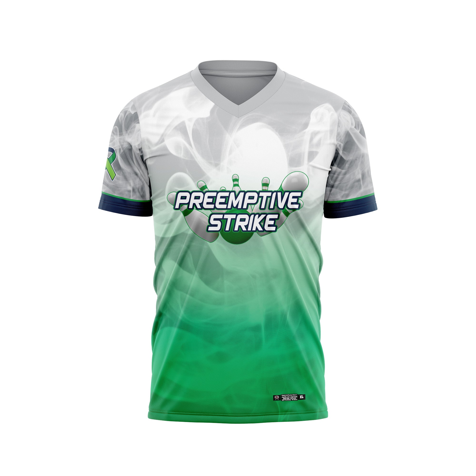 Preemtive Strike Green Jersey