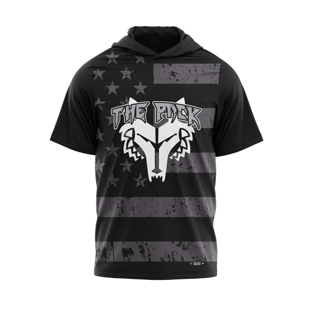 The Pack Grey Black Flag Jersey