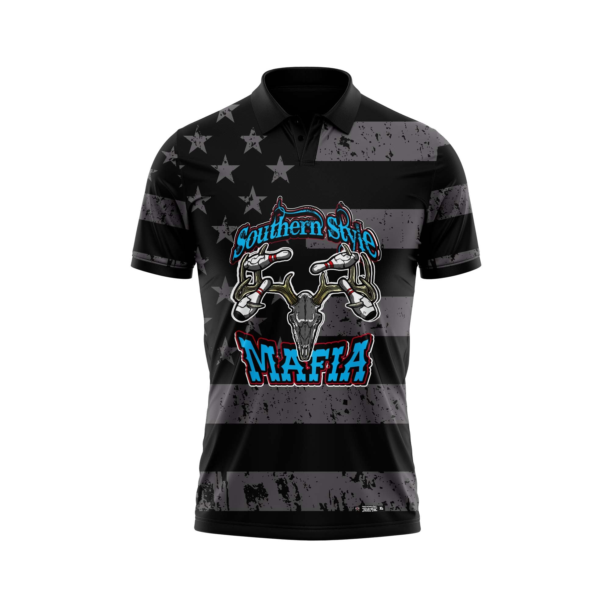 Southern Style Mafia Grey Flag Jersey