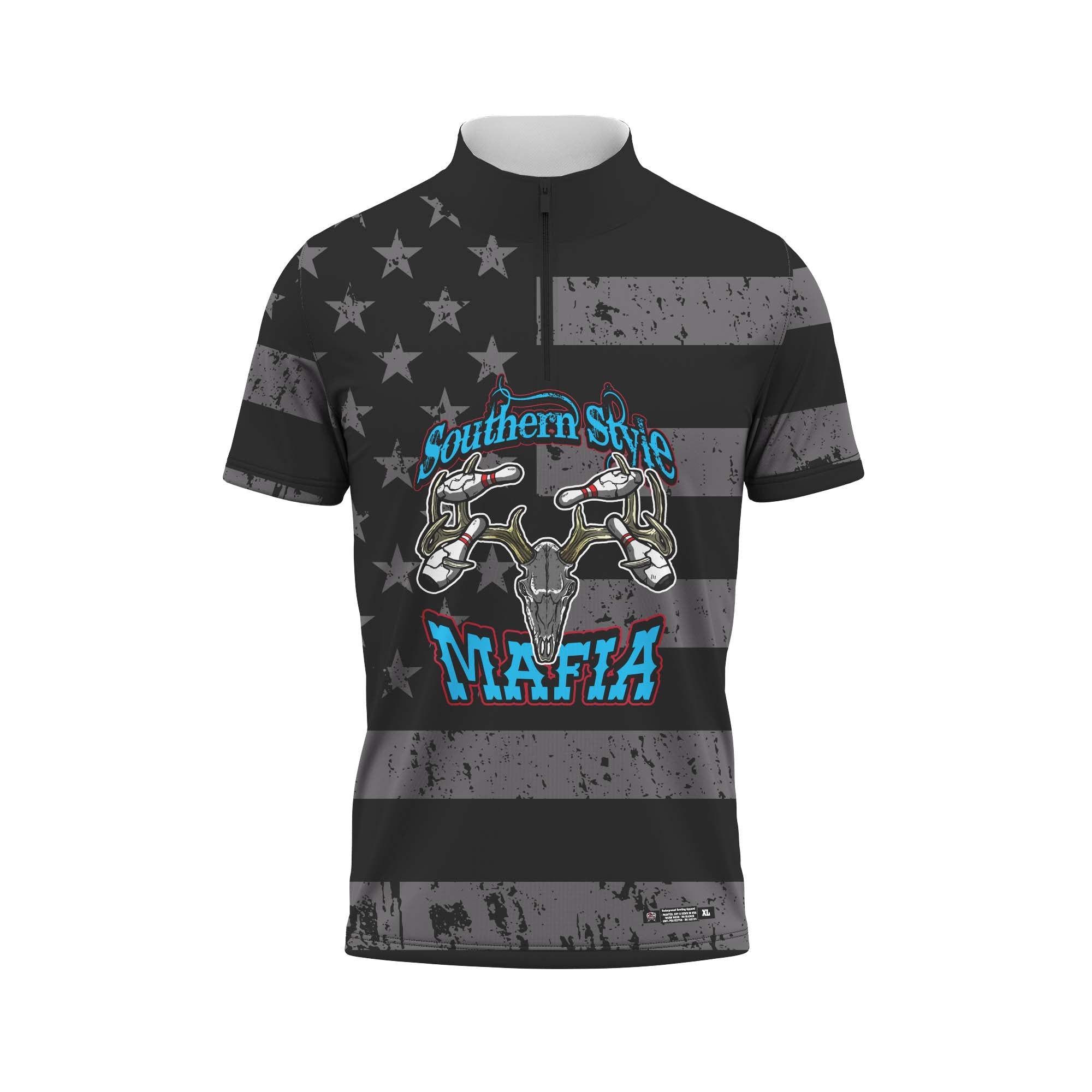 Southern Style Mafia Grey Flag Jersey