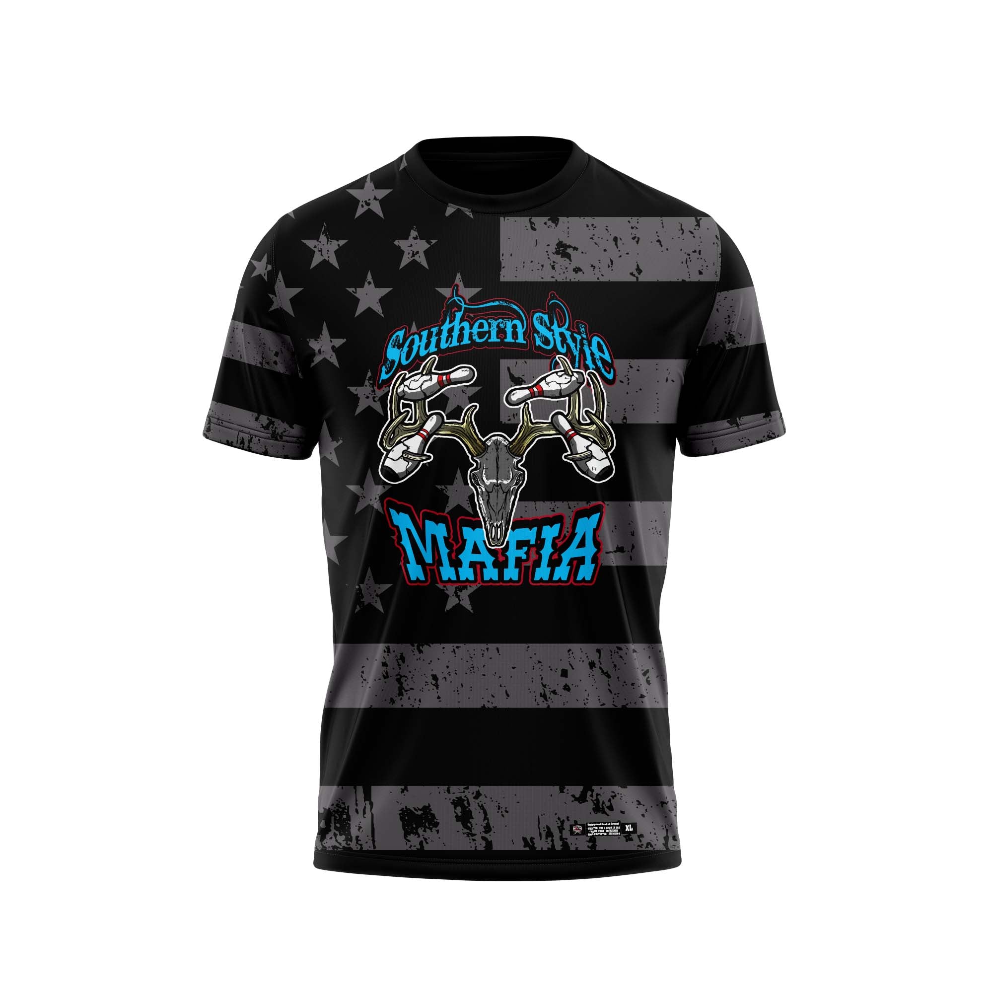 Southern Style Mafia Grey Flag Jersey