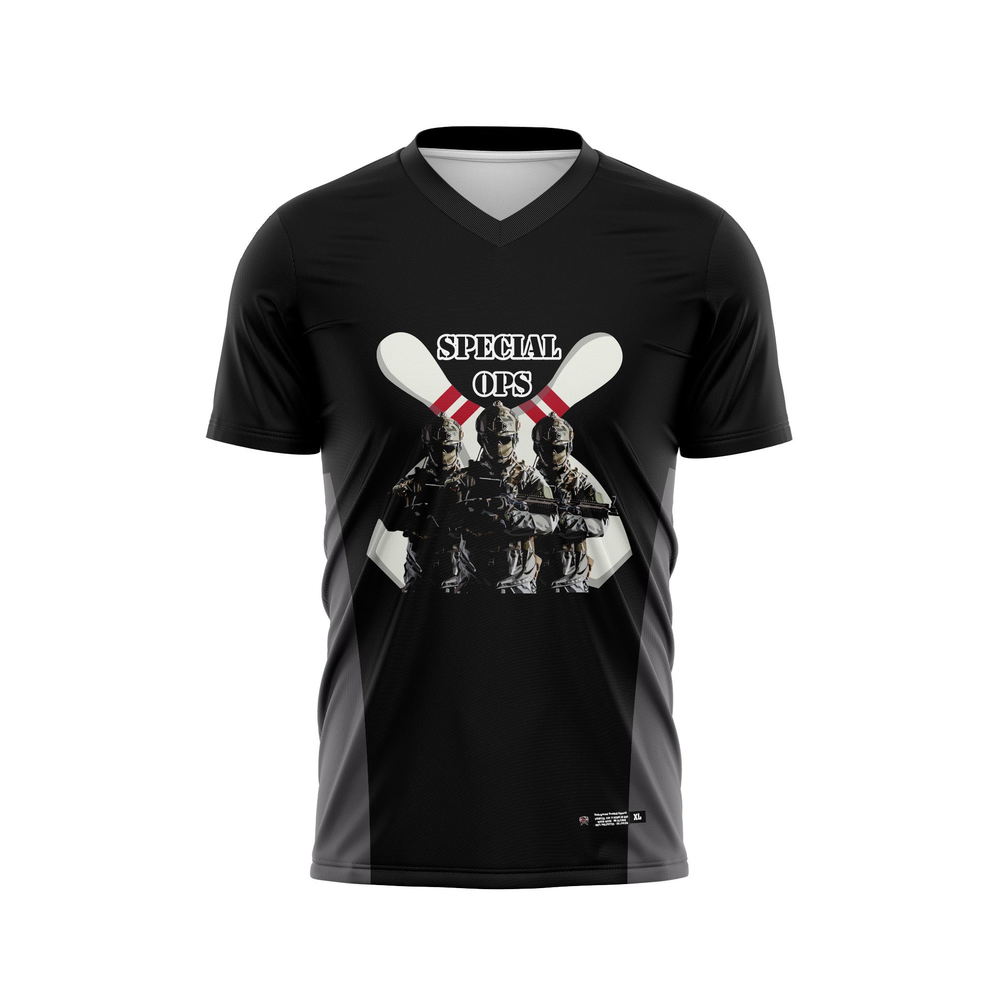 Special Ops Black / Gray Jersey