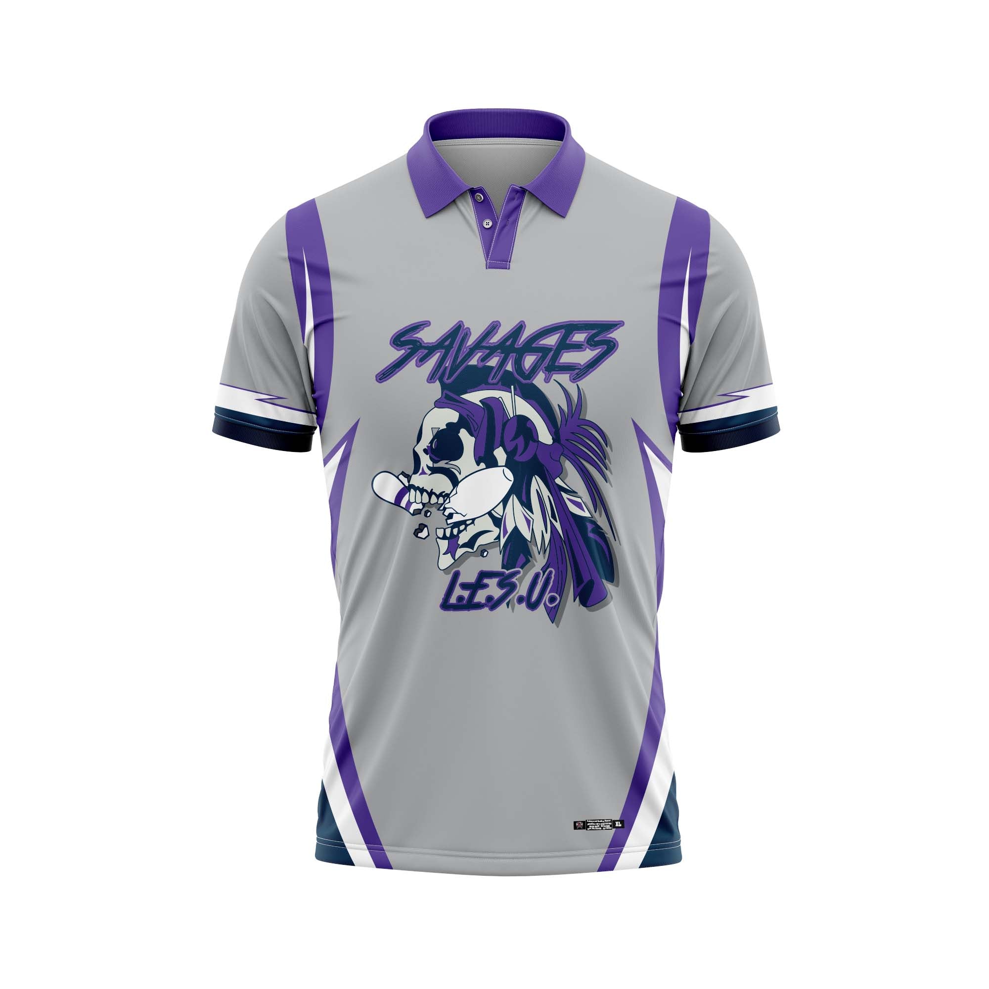 Spartanburg Savages Home Purple Jersey