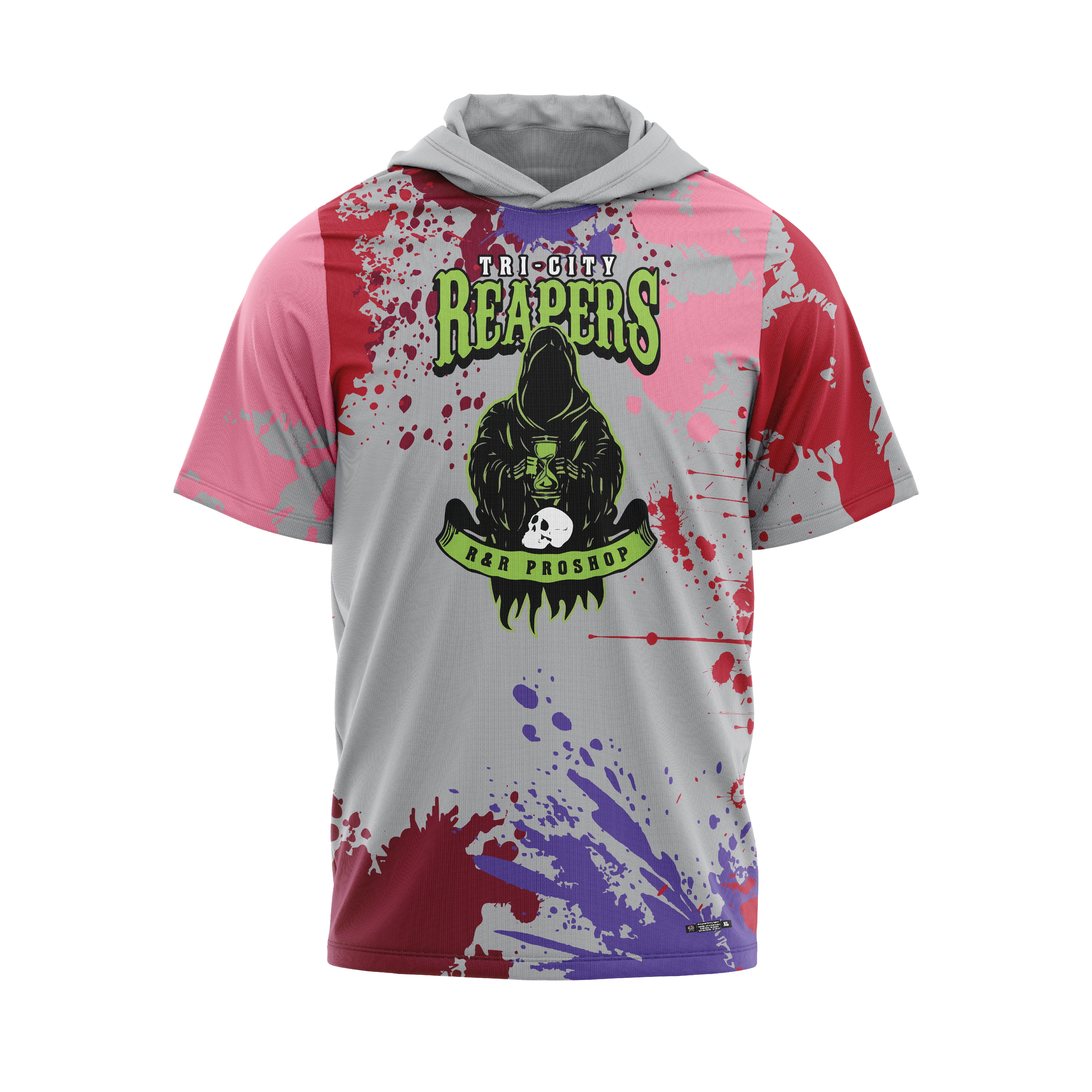 TRI CITY REAPERS Splatter Alt Jersey